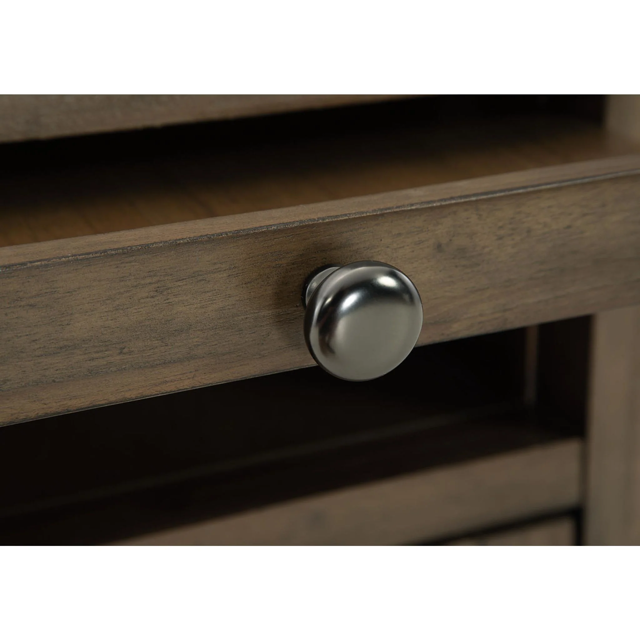 Treytown Chair Side End Table - Grayish Brown - Image 10