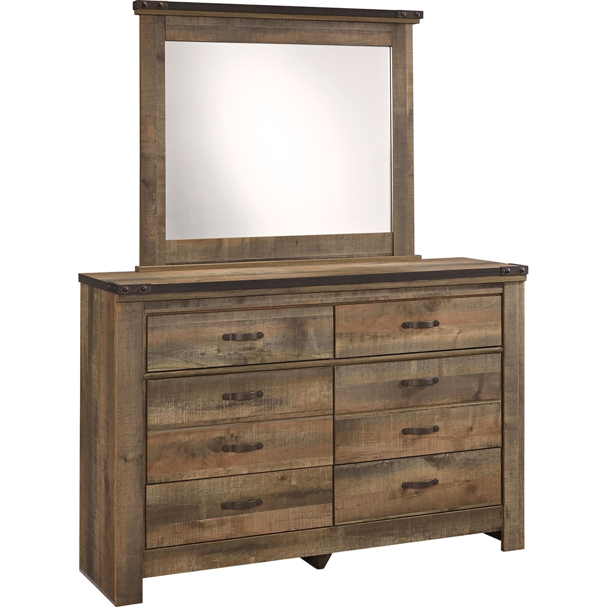 Trinell 5 Piece Full Storage Bedroom - Brown - Image 2