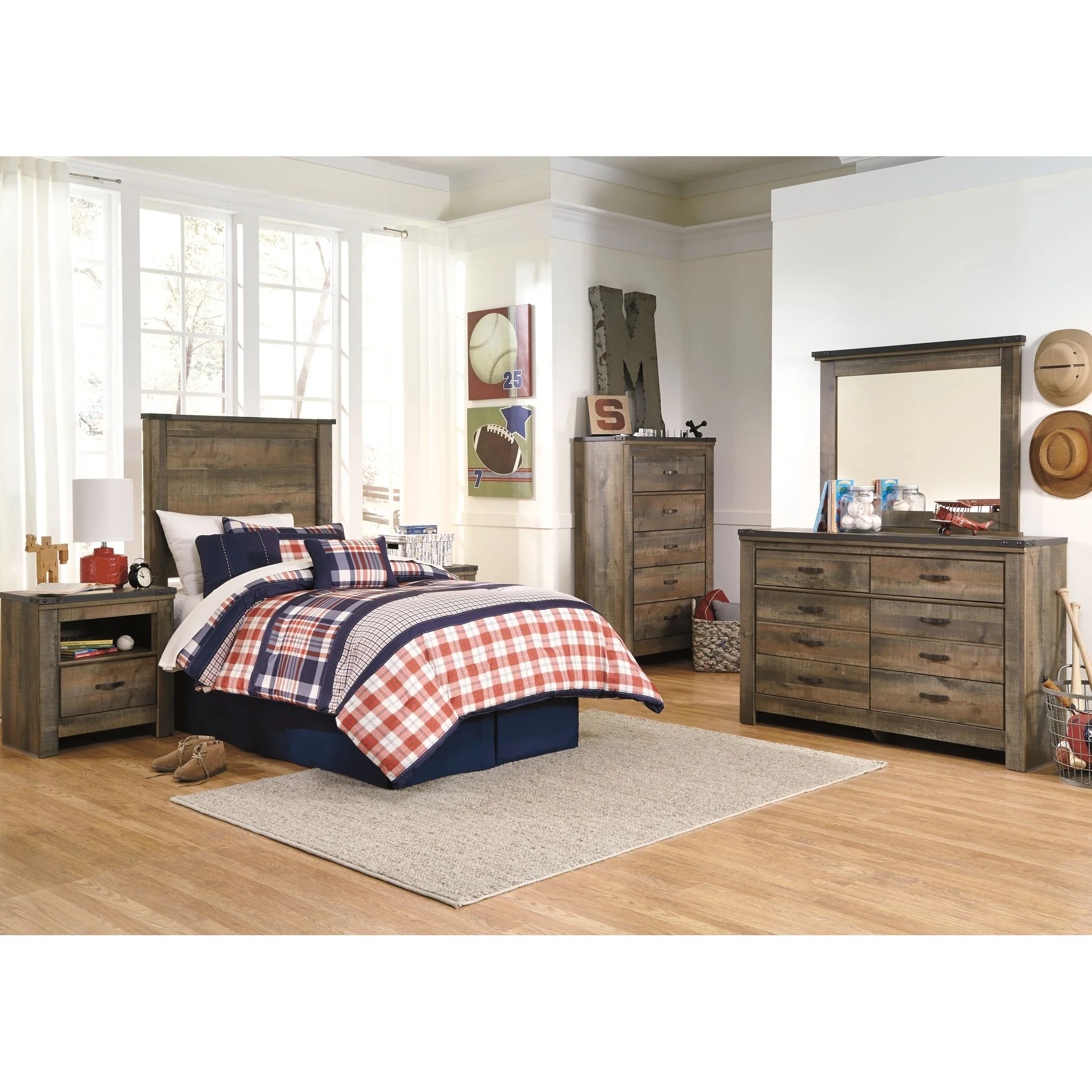 Trinell Full Panel Headboard - Image 20