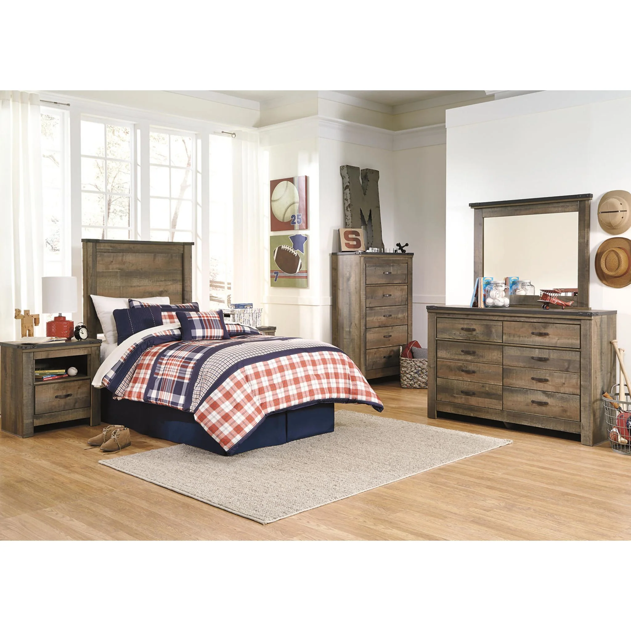 Trinell Full Panel Headboard - Image 23
