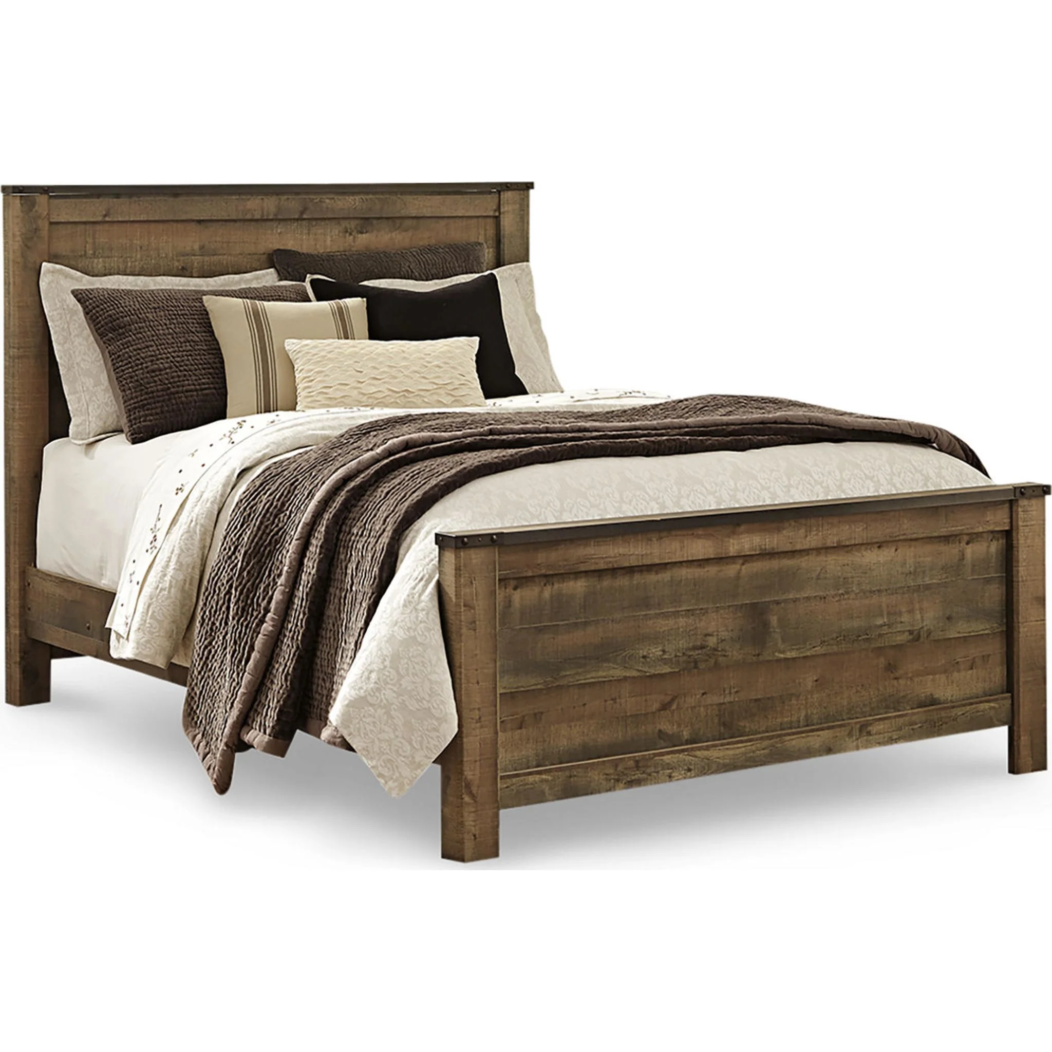 Trinell Panel Bed - Brown - Image 18