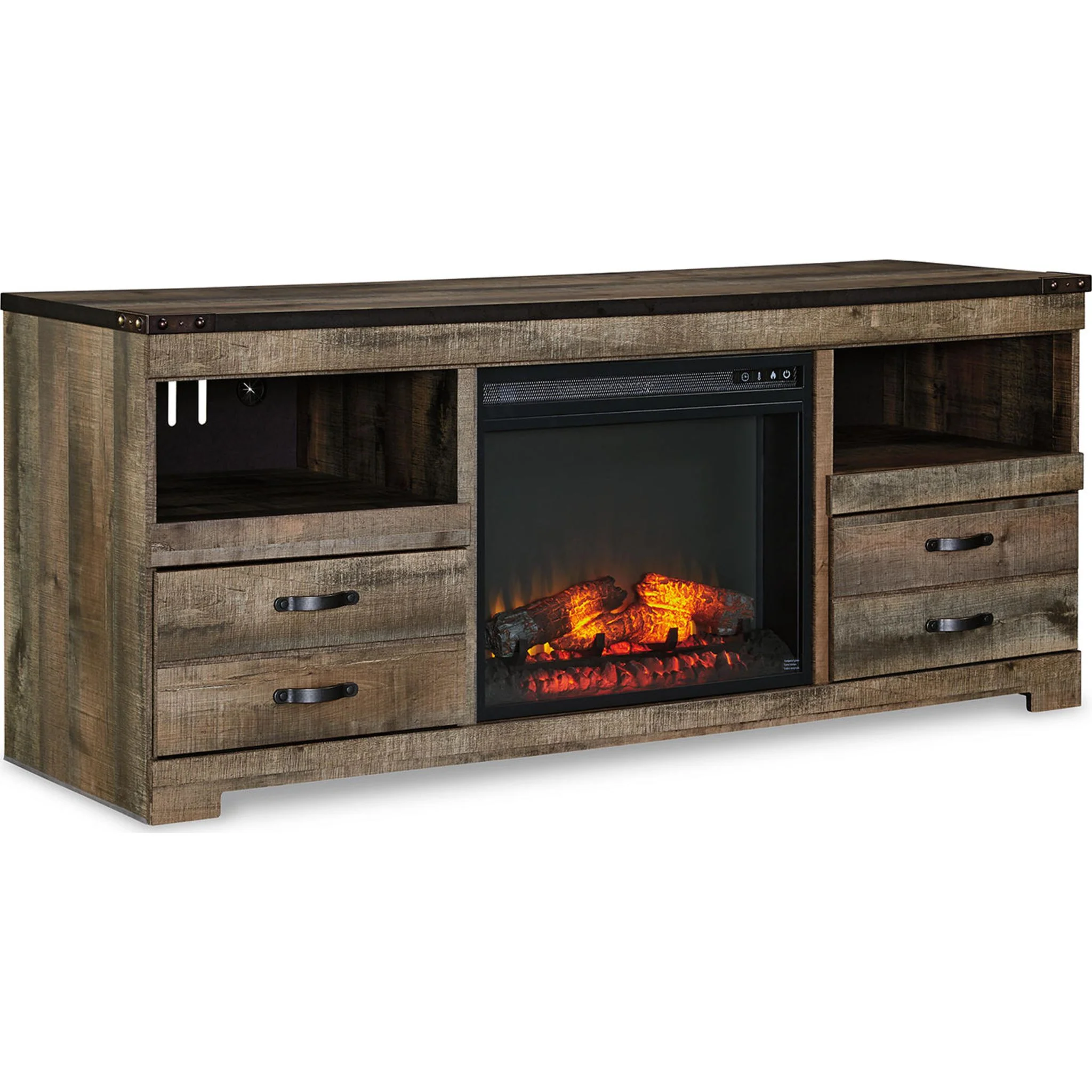 Trinell TV Stand - Brown - Image 12