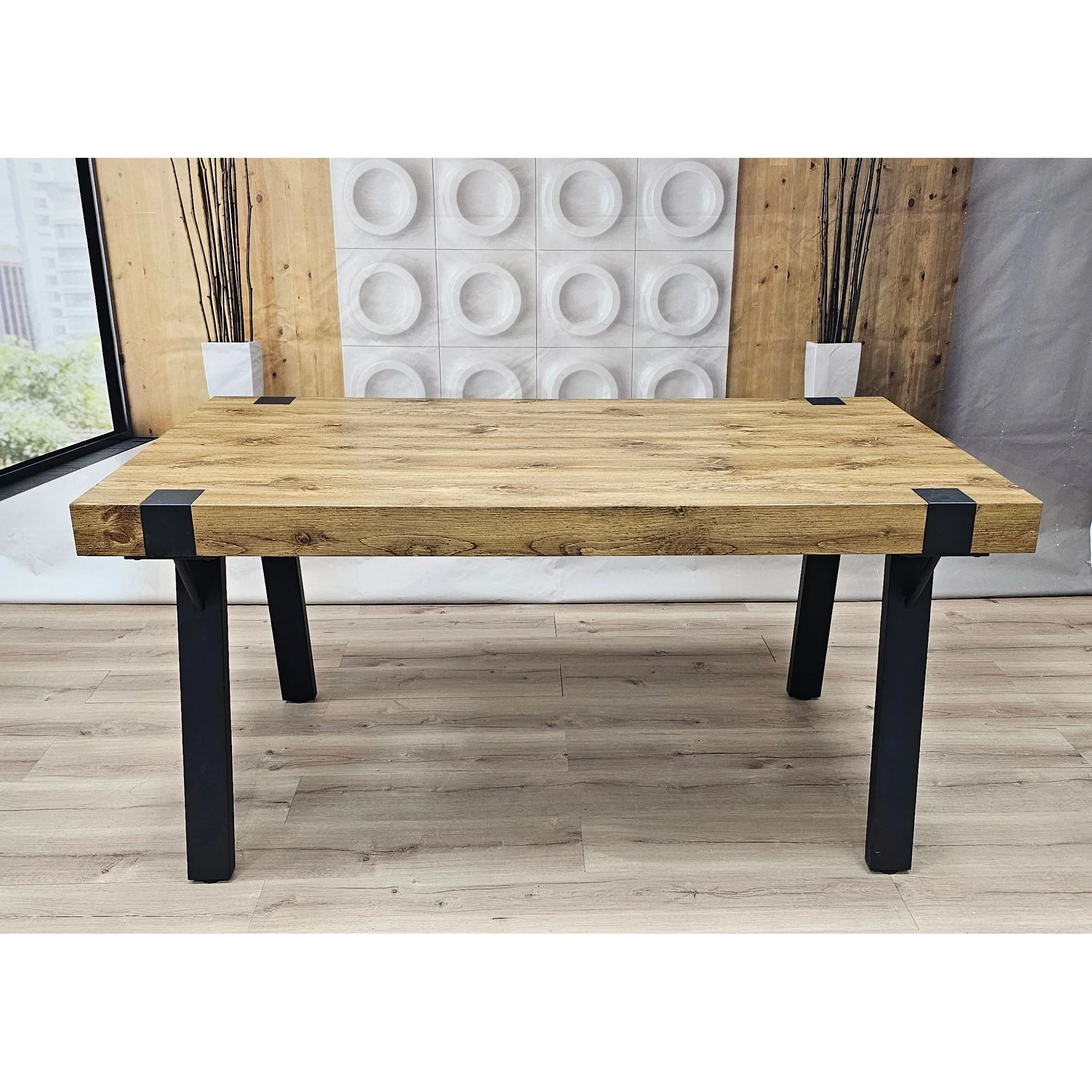 Tulsa Dining Table - Walnut - (1580102K) - Image 2