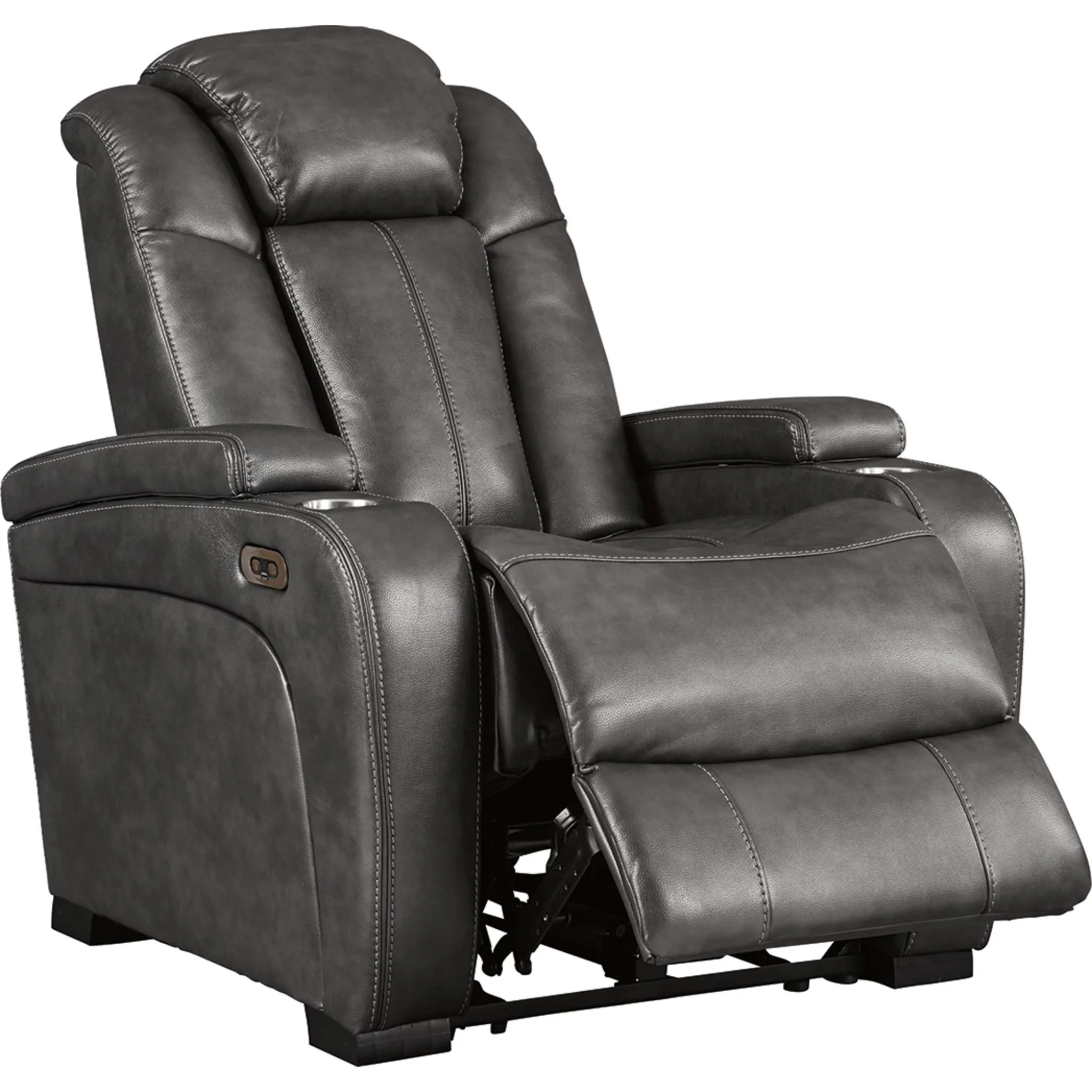 Turbulance Power Recliner - Quarry - Image 6