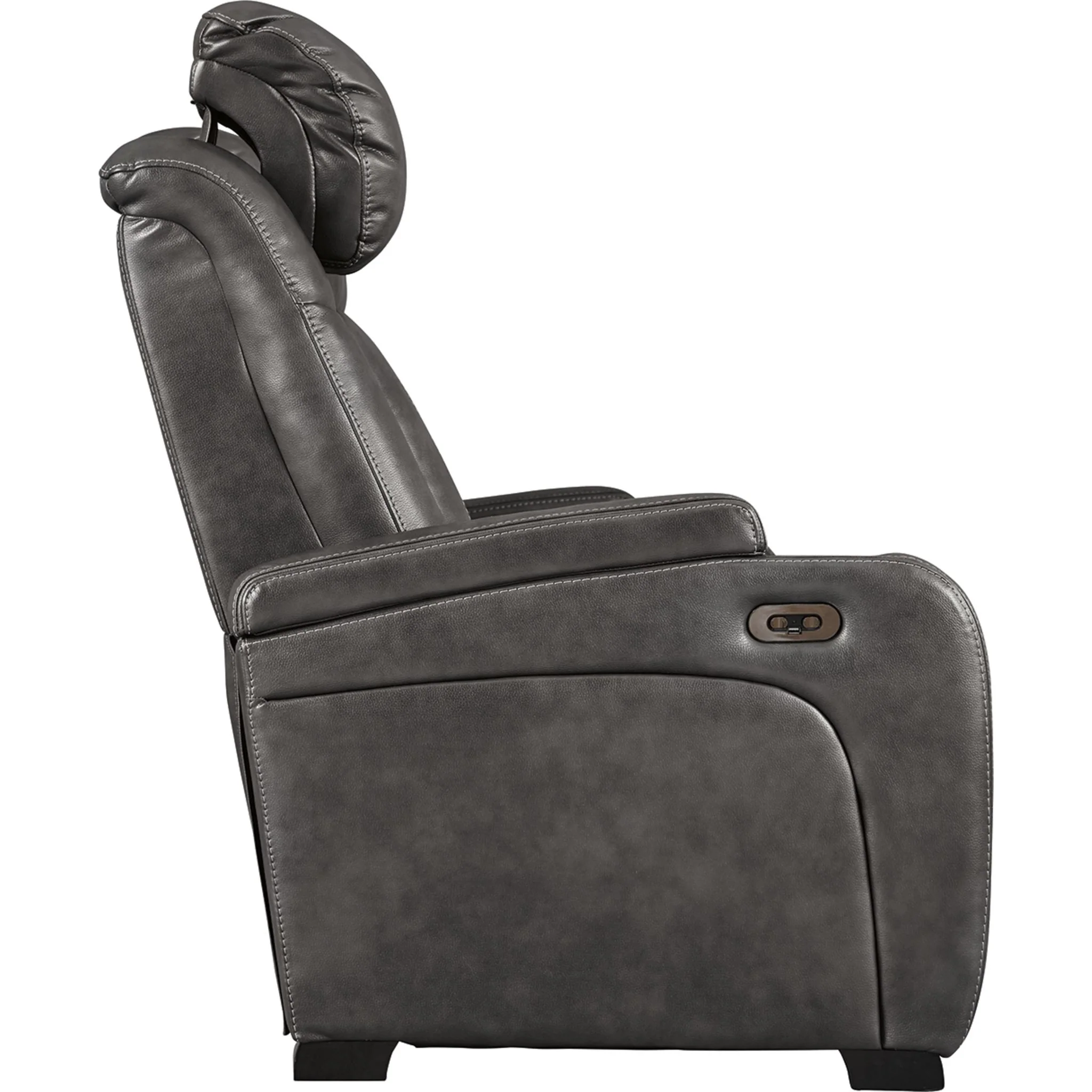 Turbulance Power Reclining Sofa - Quarry - Image 5