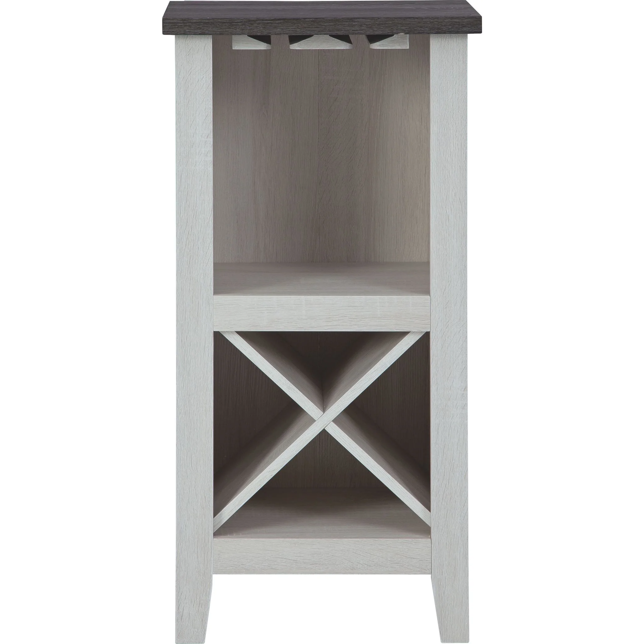 Turnley Wine Cabinet - Antique White - Image 3