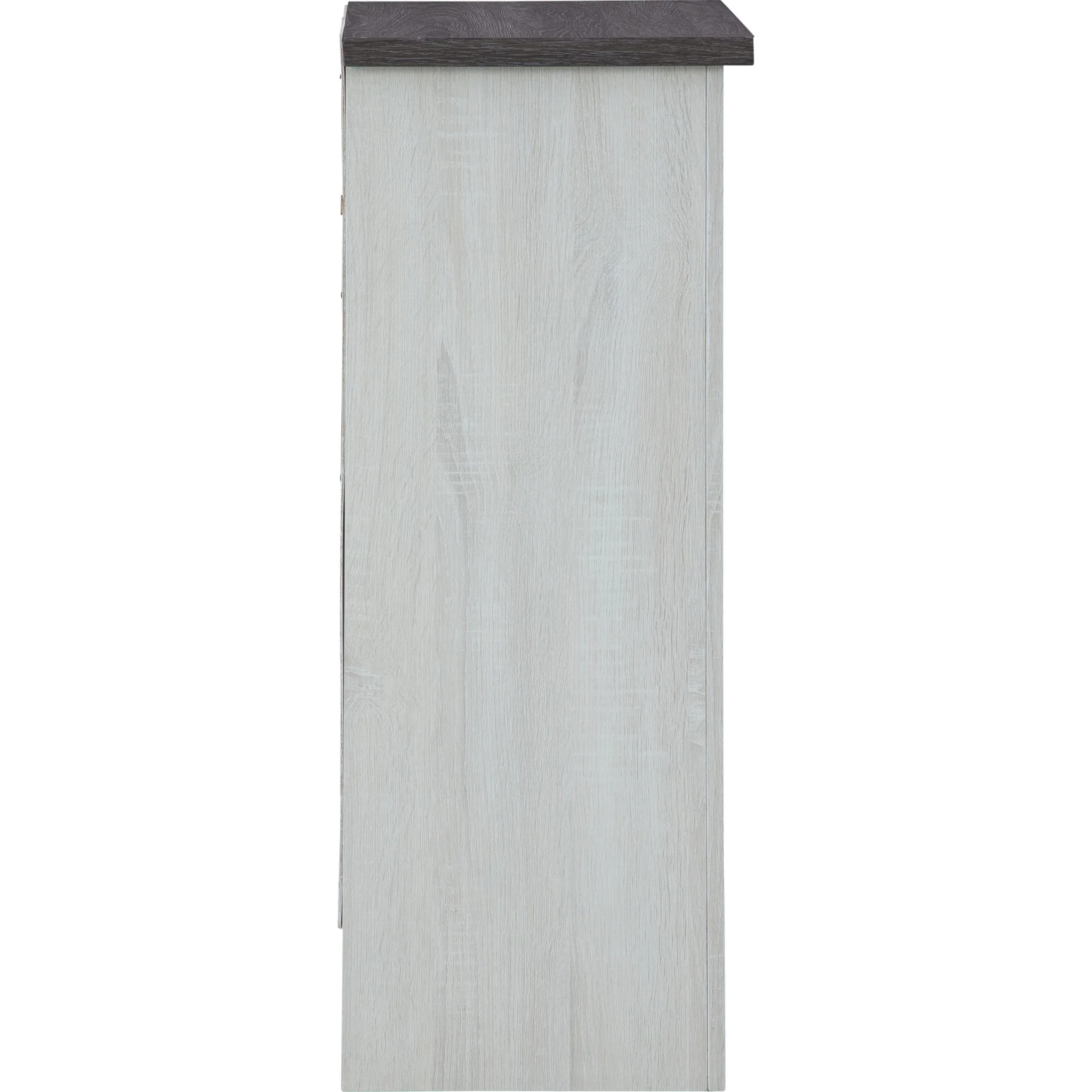 Turnley Wine Cabinet - Antique White - Image 4