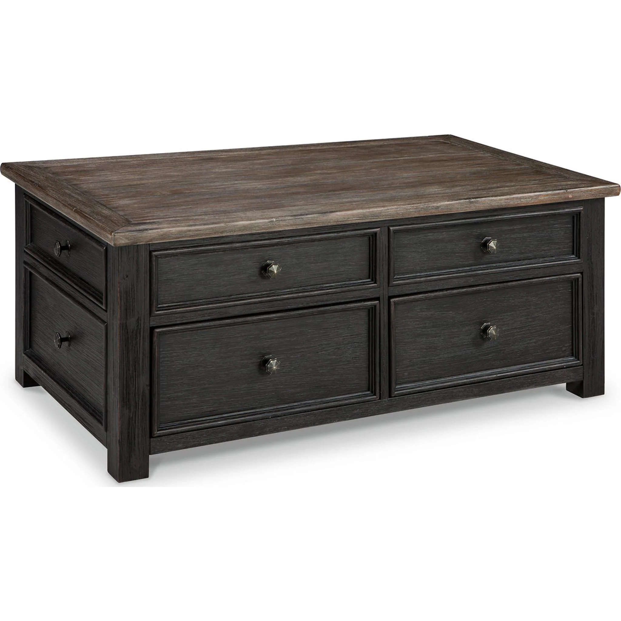 Tyler Creek Coffee Table - Grayish Brown/Black - Image 22