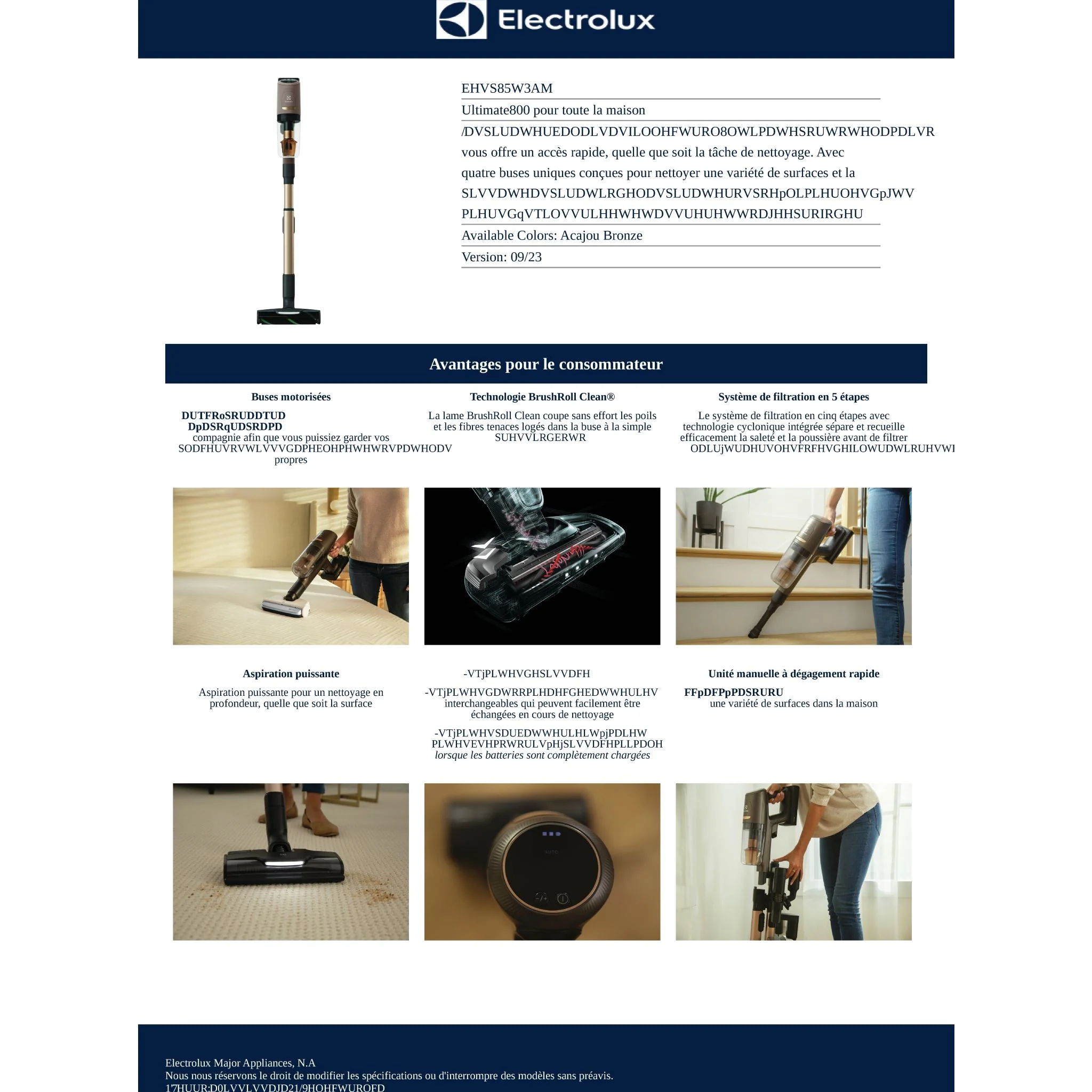 Electrolux Ultimate800 Complete Home Vacuum (EHVS85W3AM) - Image 15