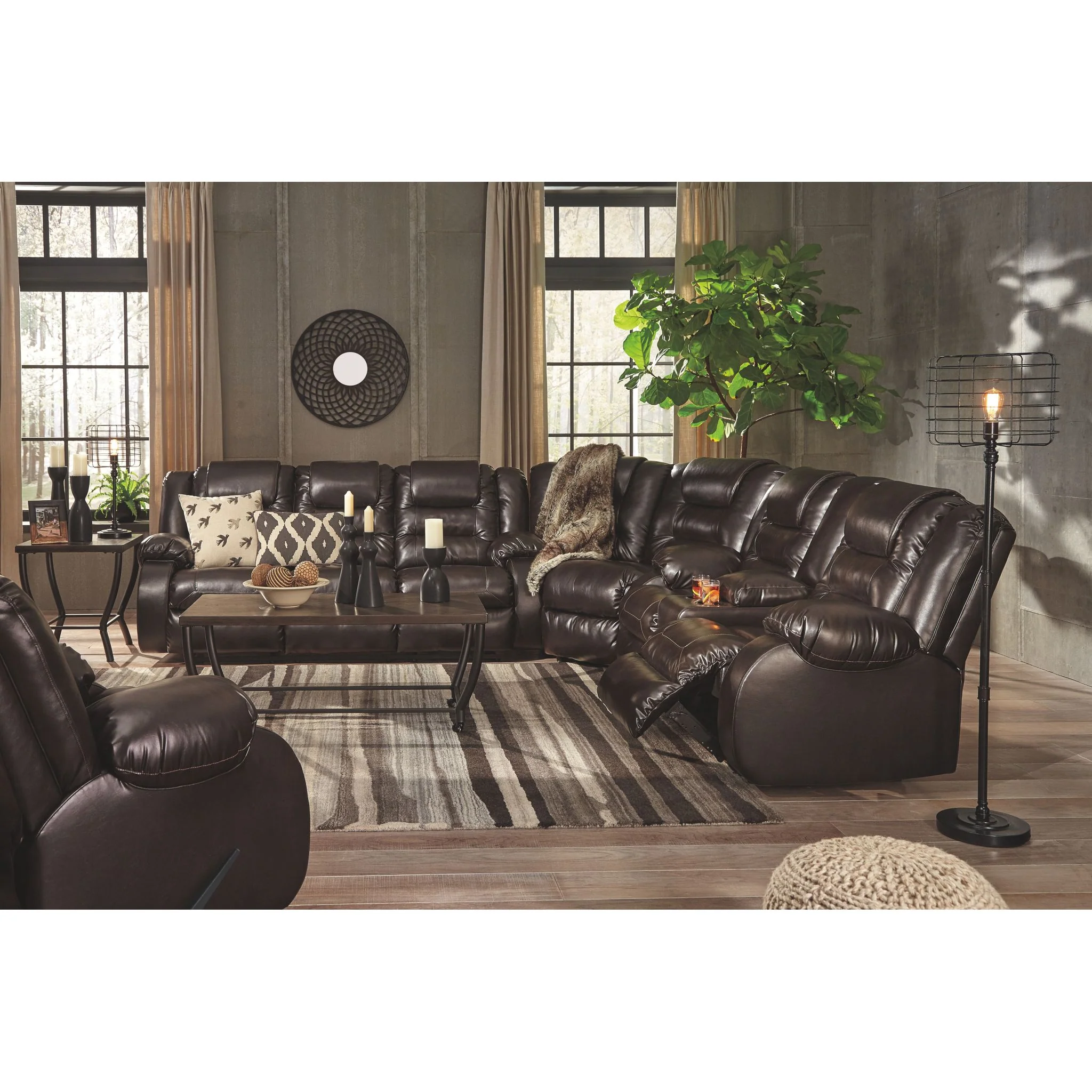 Vacherie Rocker Recliner - Chocolate - Image 6