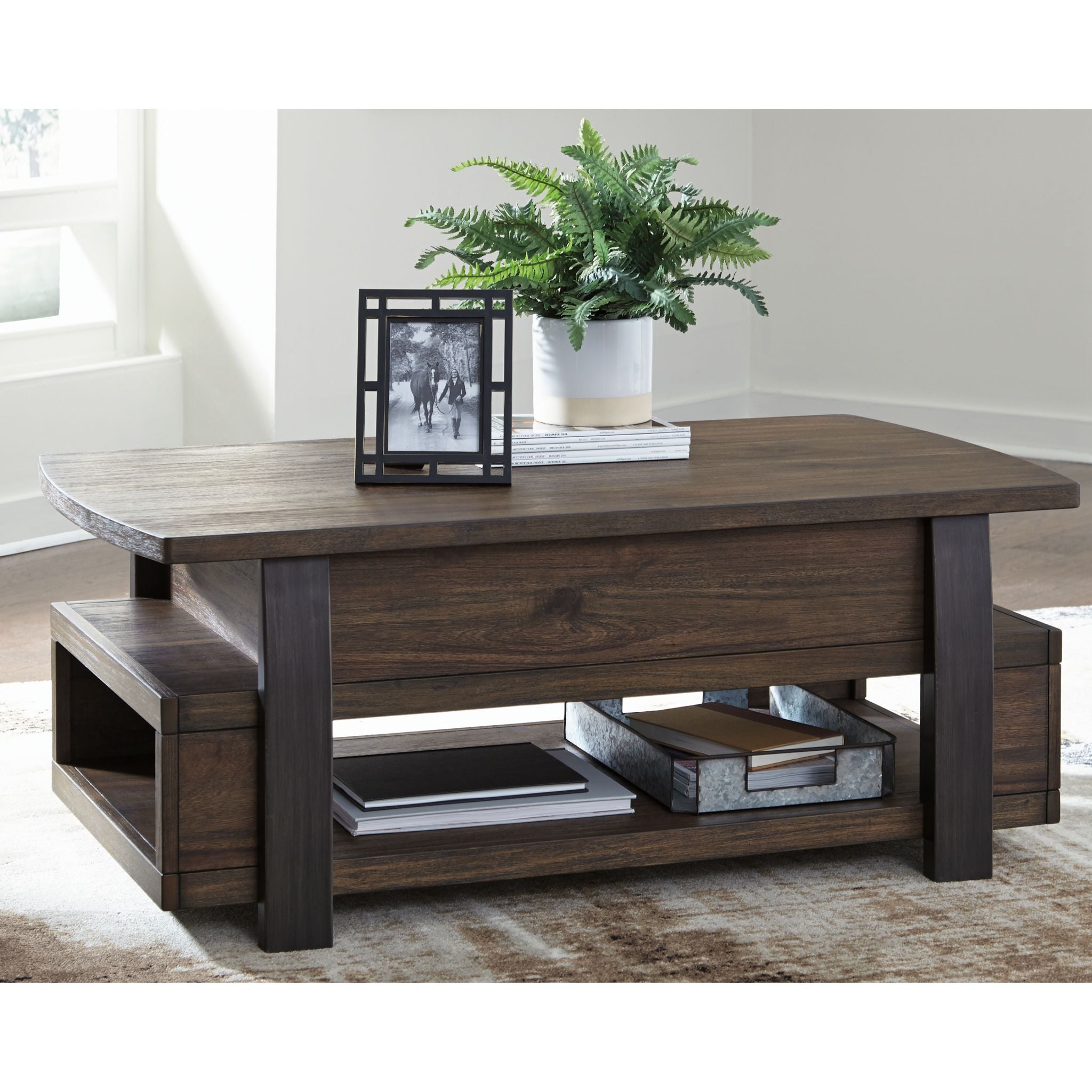 Vailbry Coffee Table - Brown - Image 2