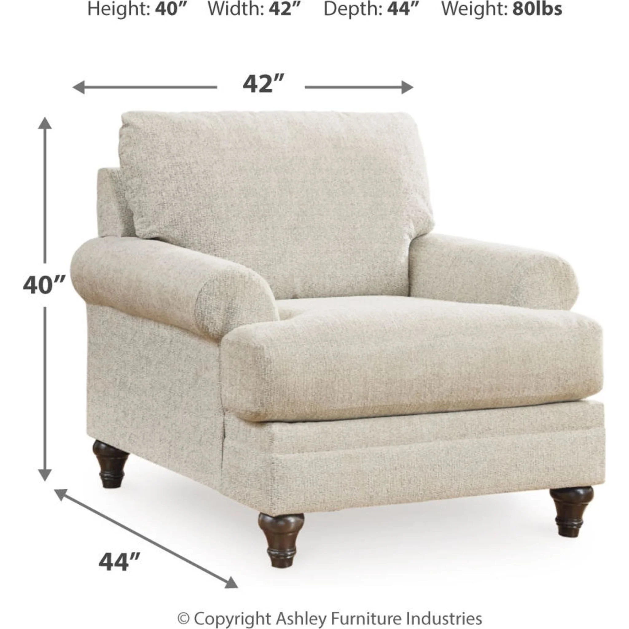 Valerani Chair - Sandstone - Image 4