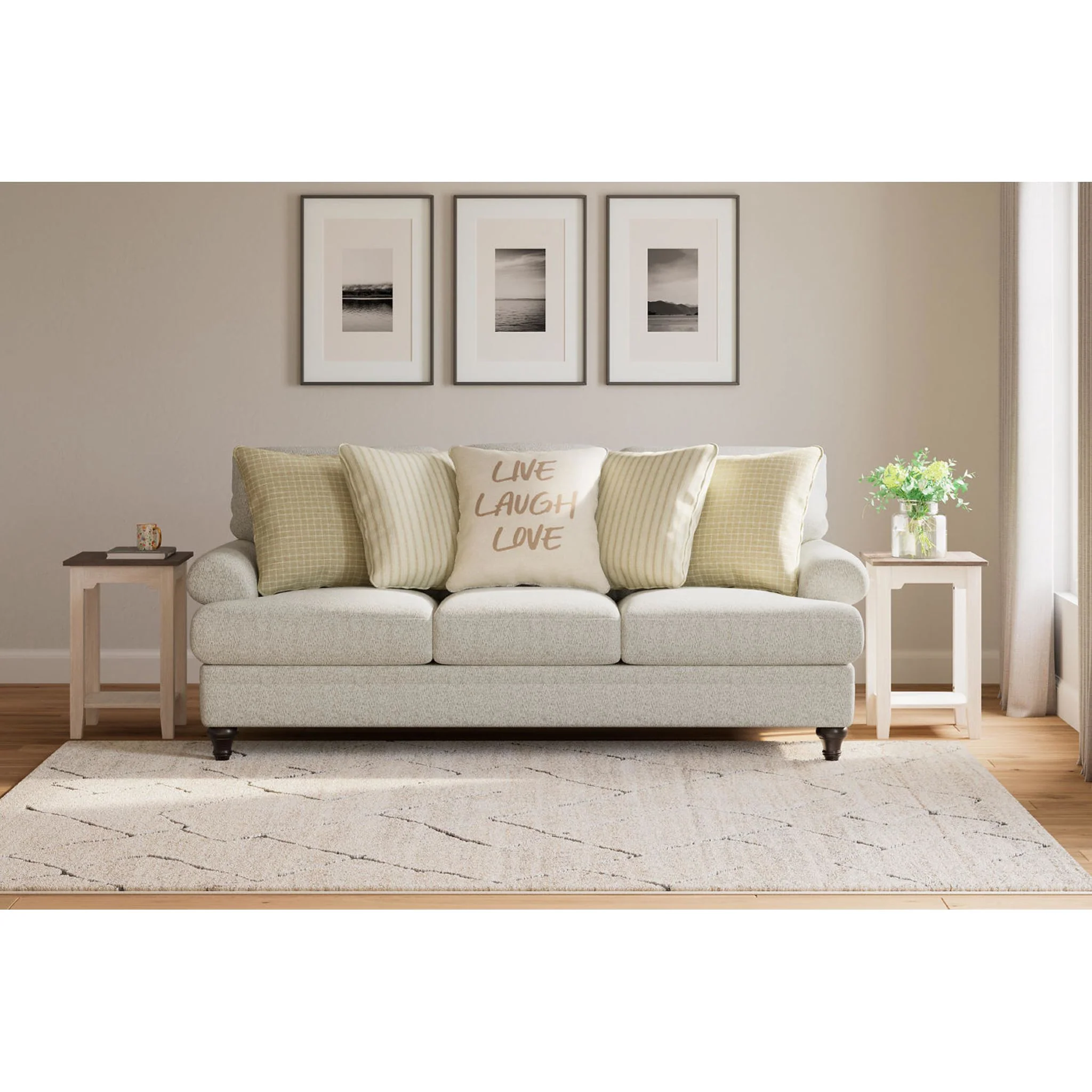 Valerani Sofa - Sandstone - Image 11