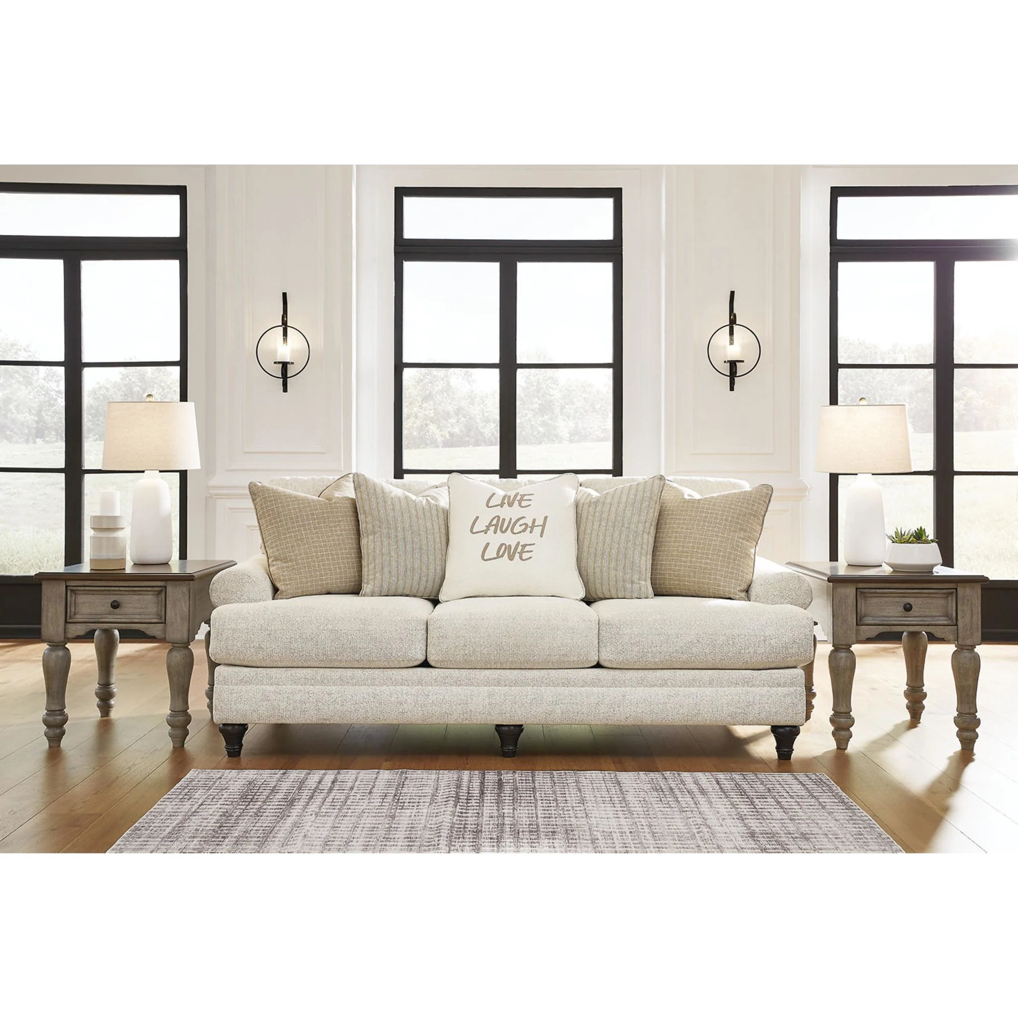 Valerani Sofa - Sandstone - Image 2