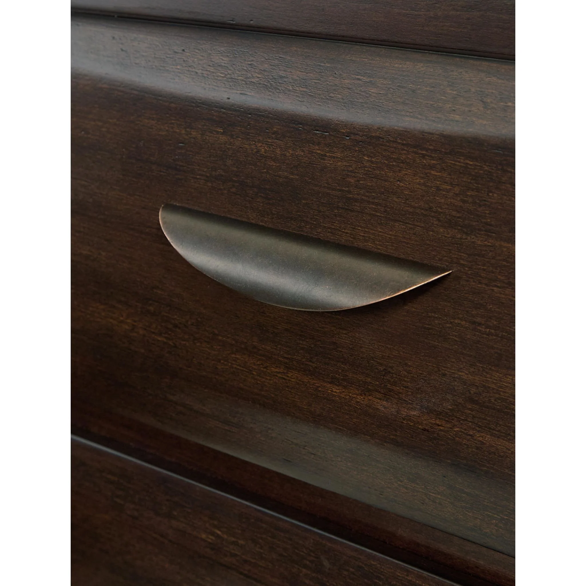 Vanmore Dresser and Mirror - Dark Brown - Image 5