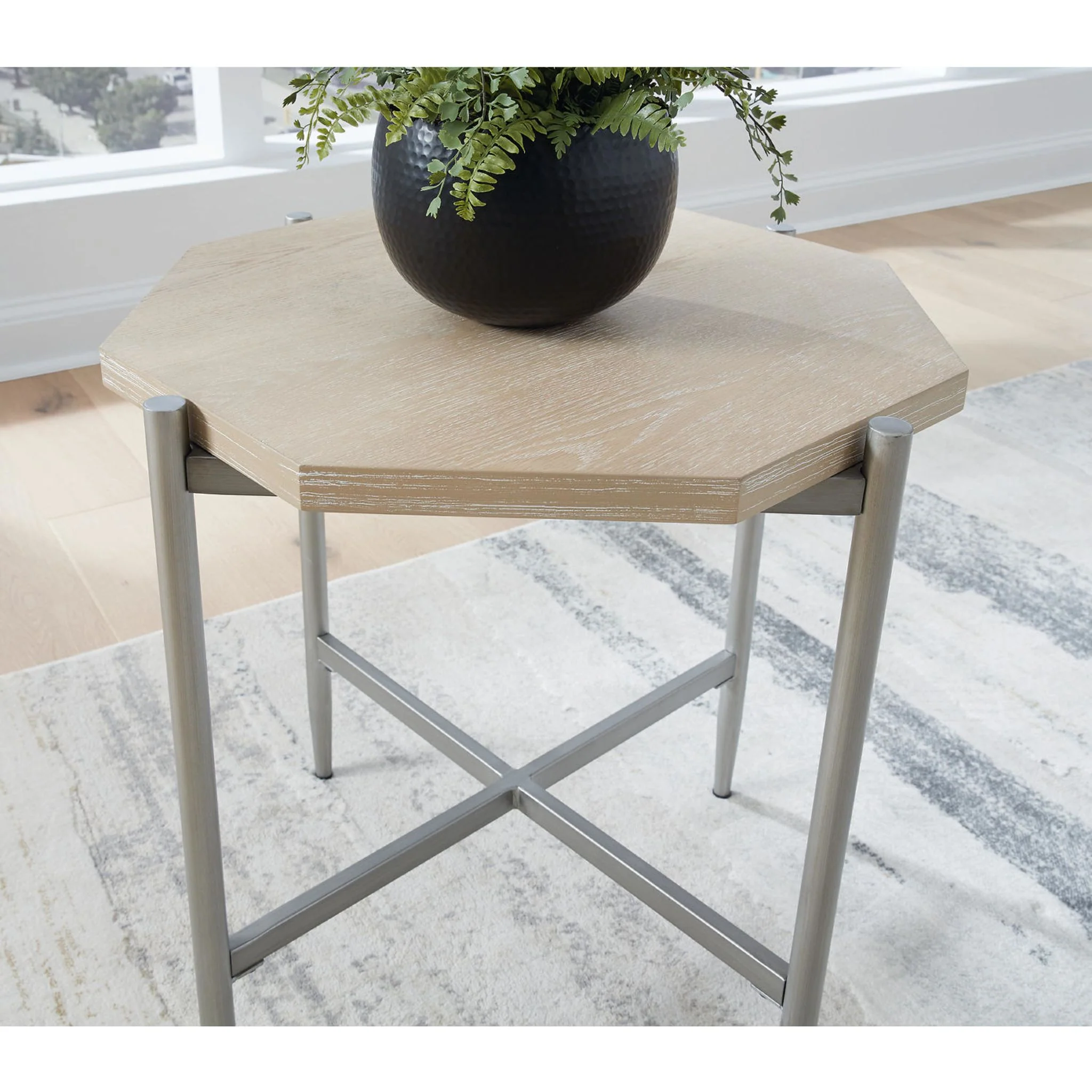 Varlowe 3 Pack Tables - Bisque - Image 4