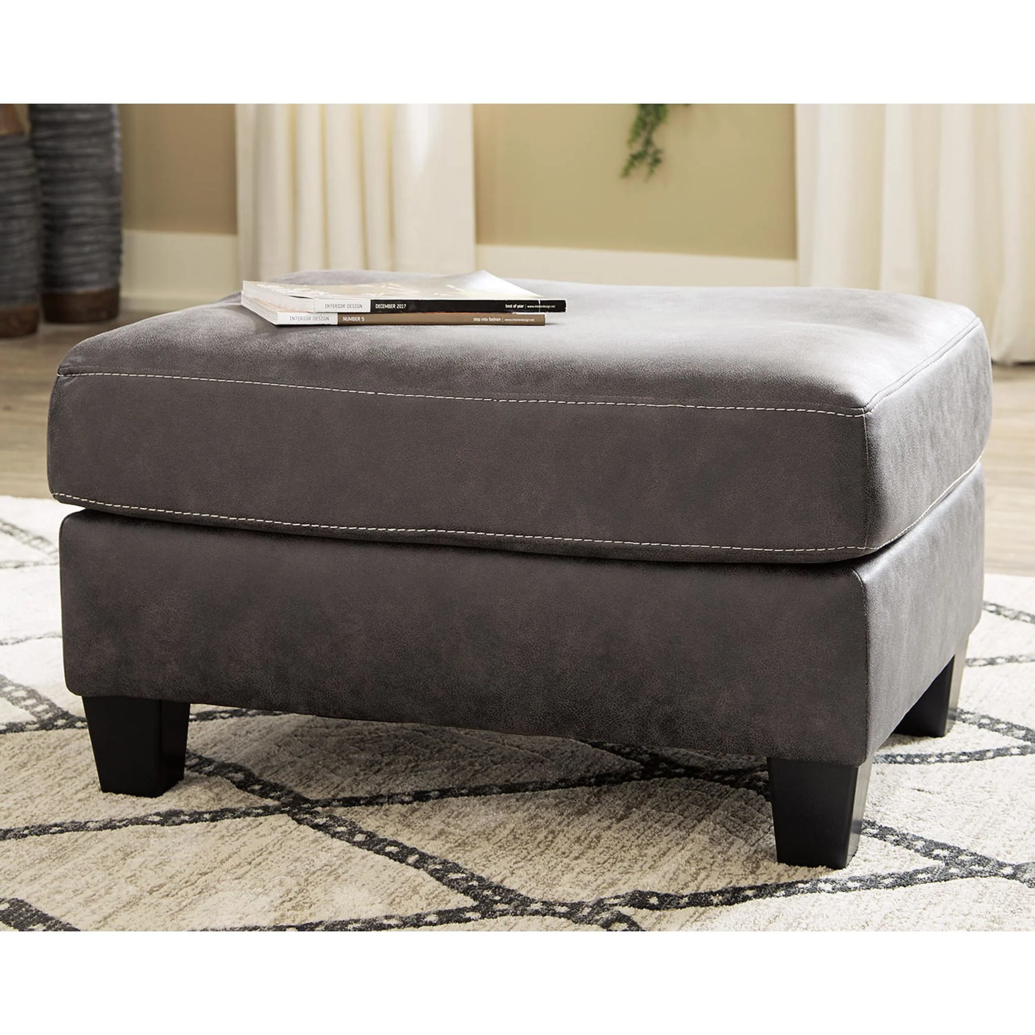 Venaldi Ottoman - Gunmetal - Image 13