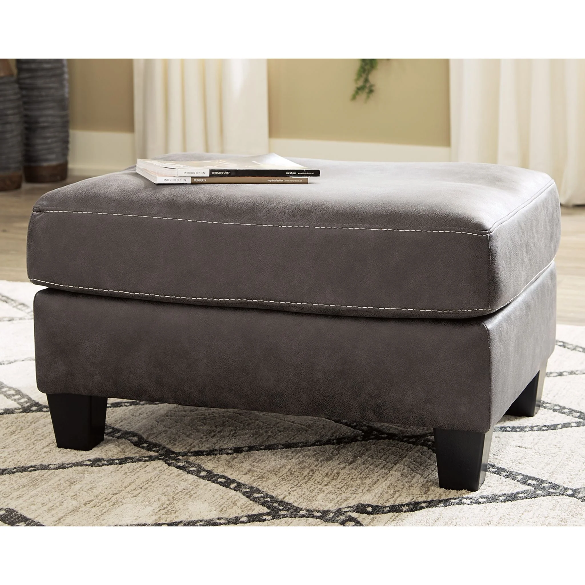 Venaldi Ottoman - Gunmetal - Image 2