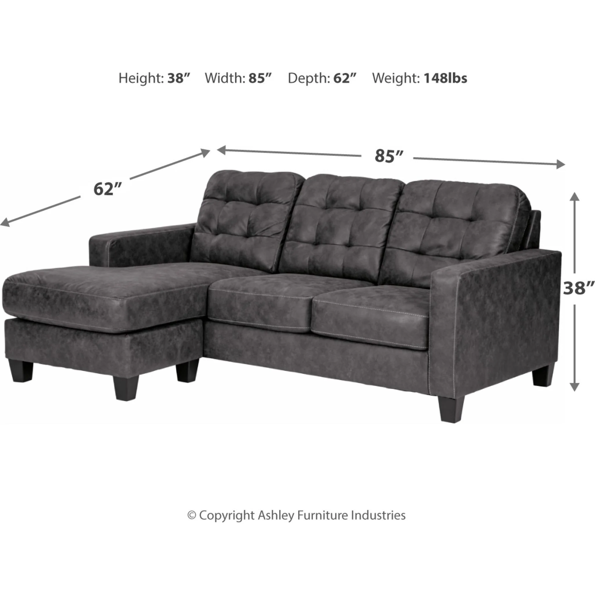 Venaldi Sofa Chaise - Image 4