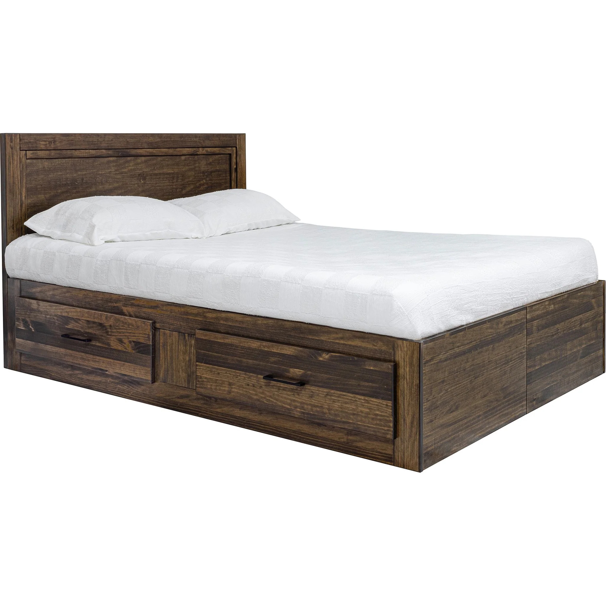 Vera 6 Piece Queen Storage Bedroom - Truffle - Image 2