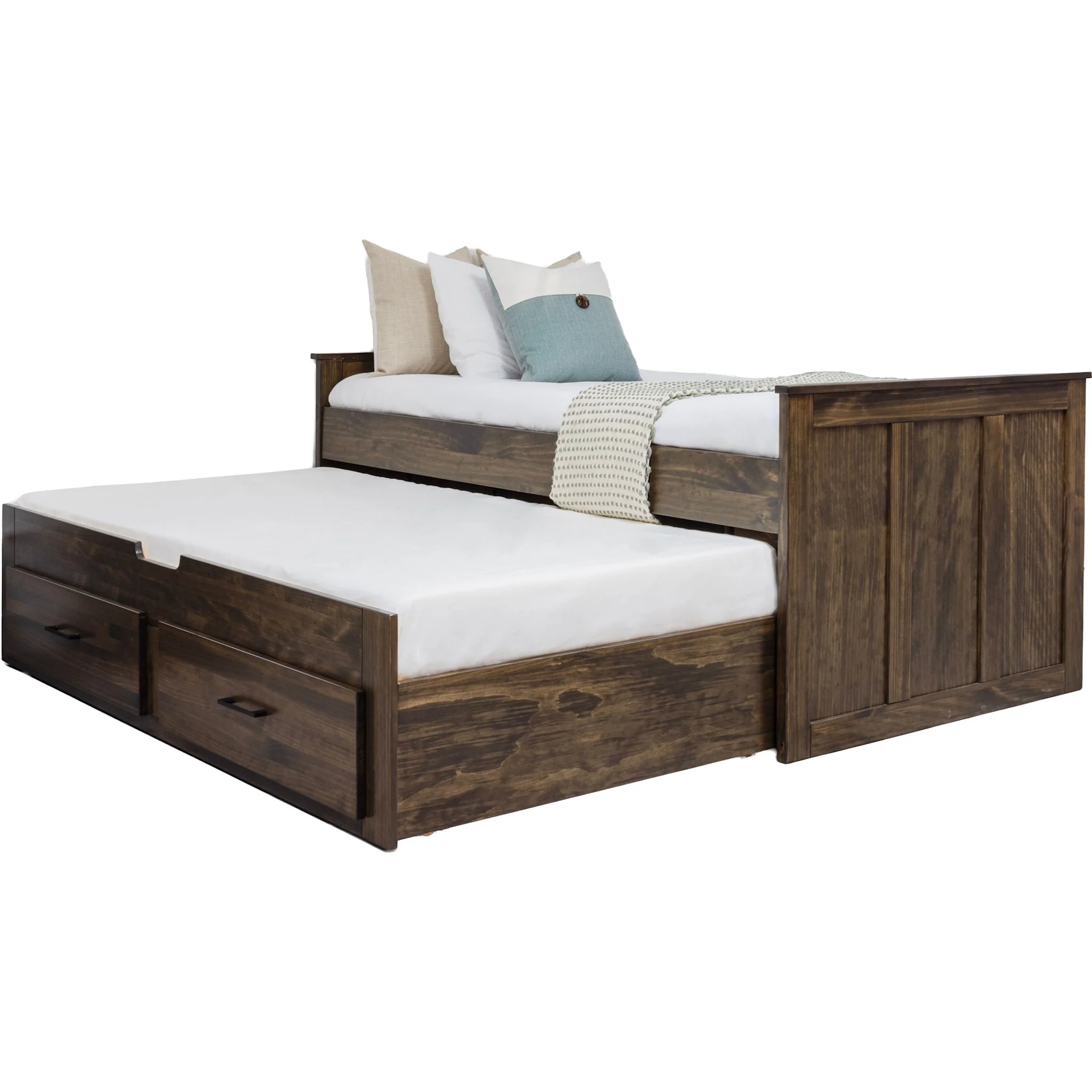 Vera 6 Piece Twin Trundle Bedroom - Truffle - Image 2