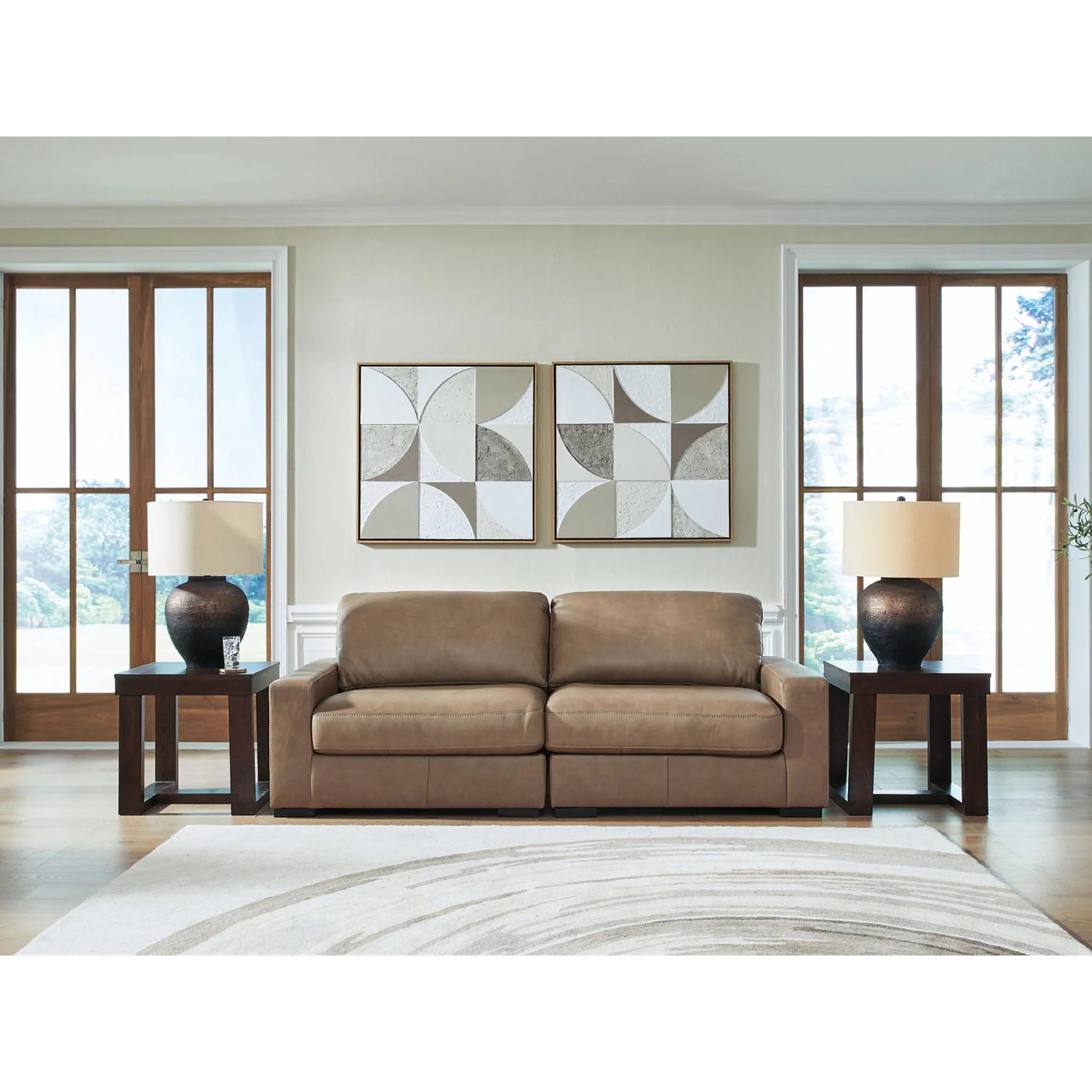 Veronella 2 Piece Sectional - Sahara - Image 3