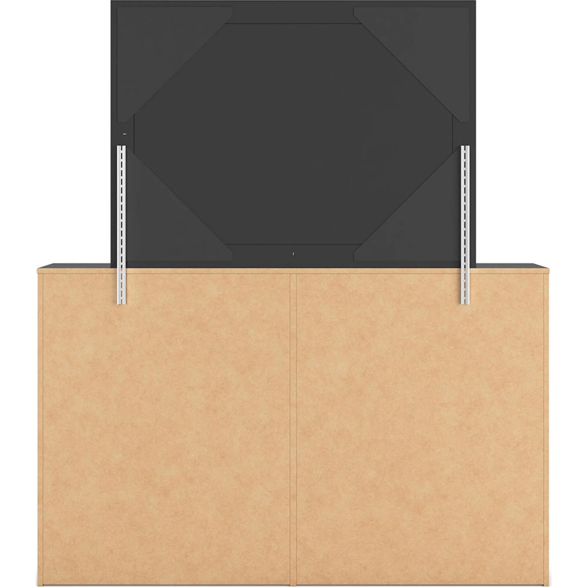 Vertani Dresser and Mirror - Black/Honey Brown - Image 4