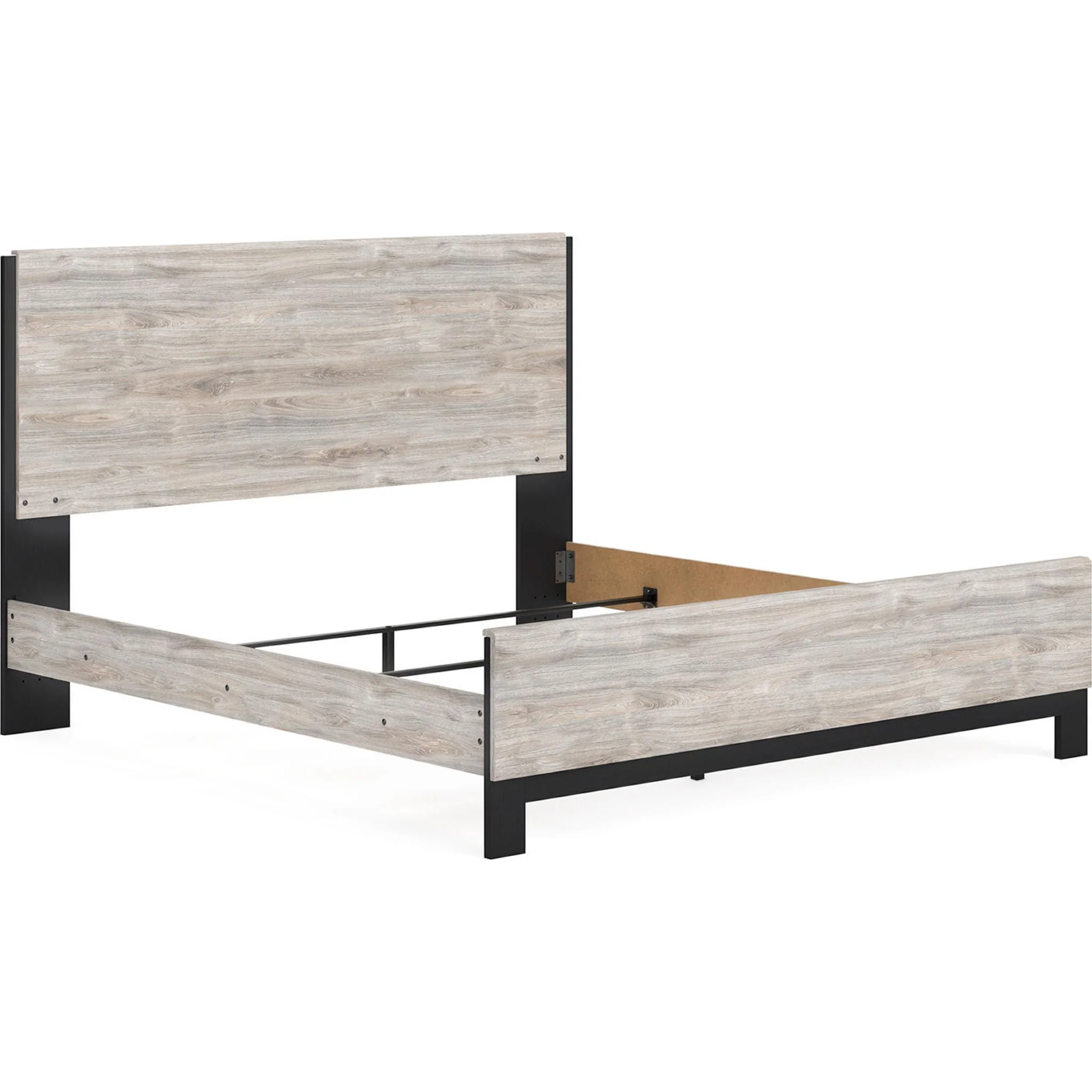 Vessalli 6 Piece King Panel Bedroom - Gray - Image 14