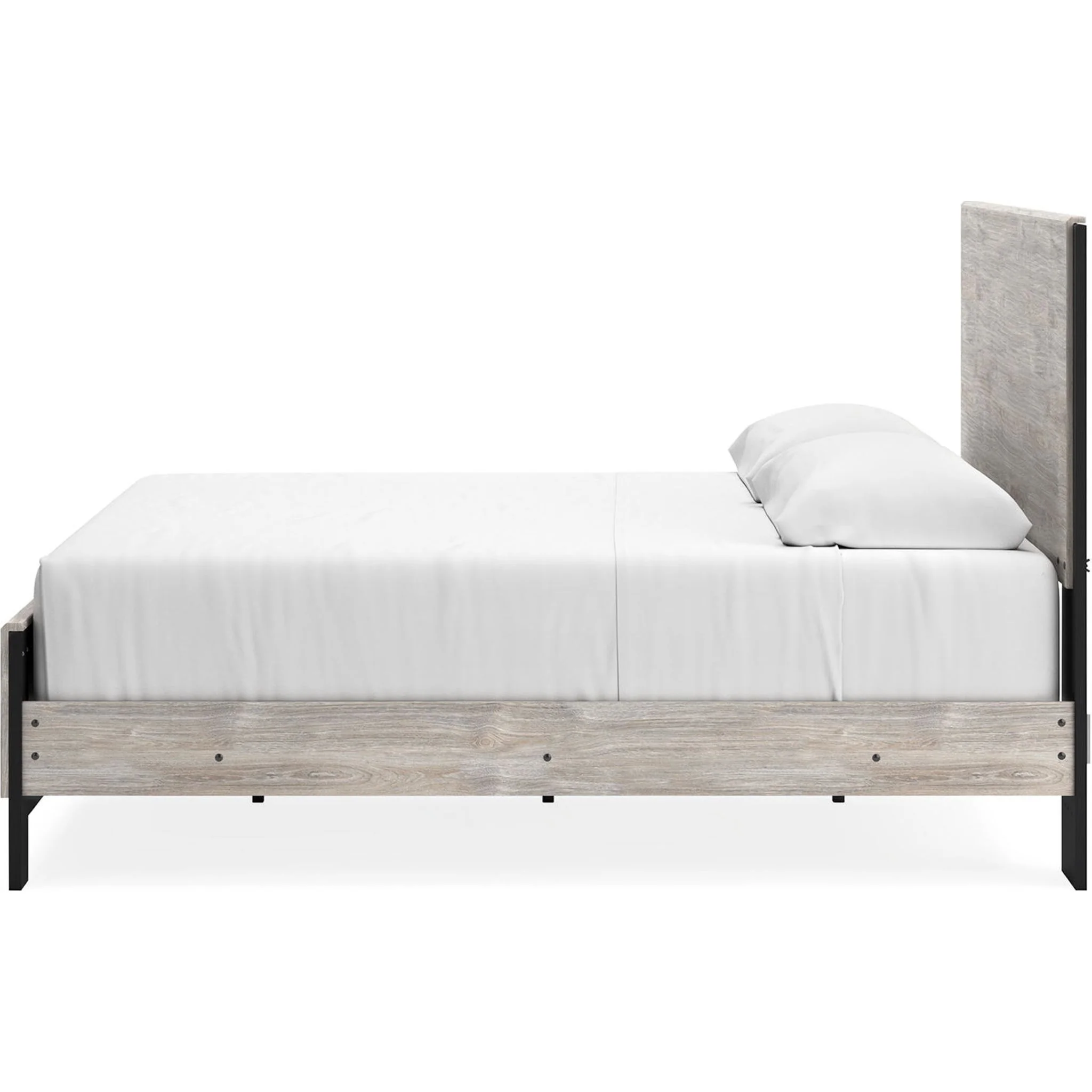 Vessalli 6 Piece King Panel Bedroom - Gray - Image 19