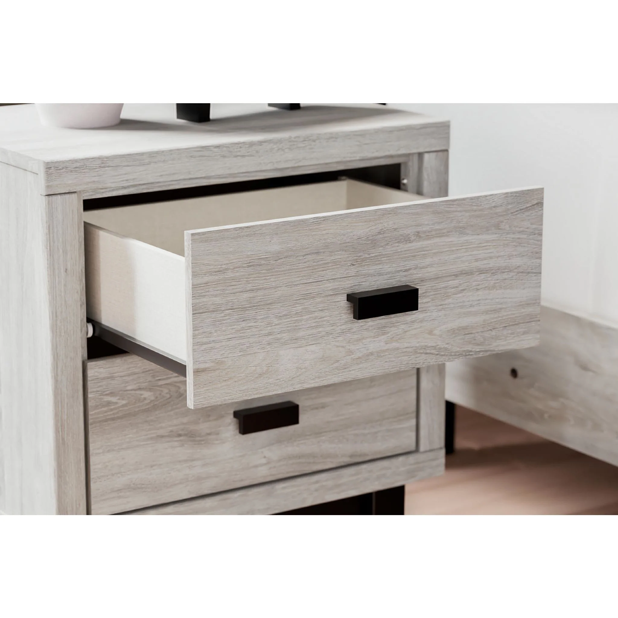 Vessalli 6 Piece Panel Bedroom - Gray - Image 27