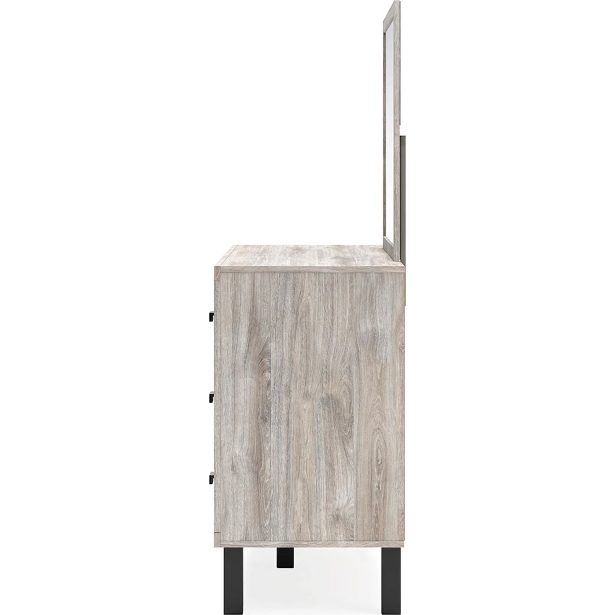 Vessalli Dresser and Mirror - Gray - Image 6
