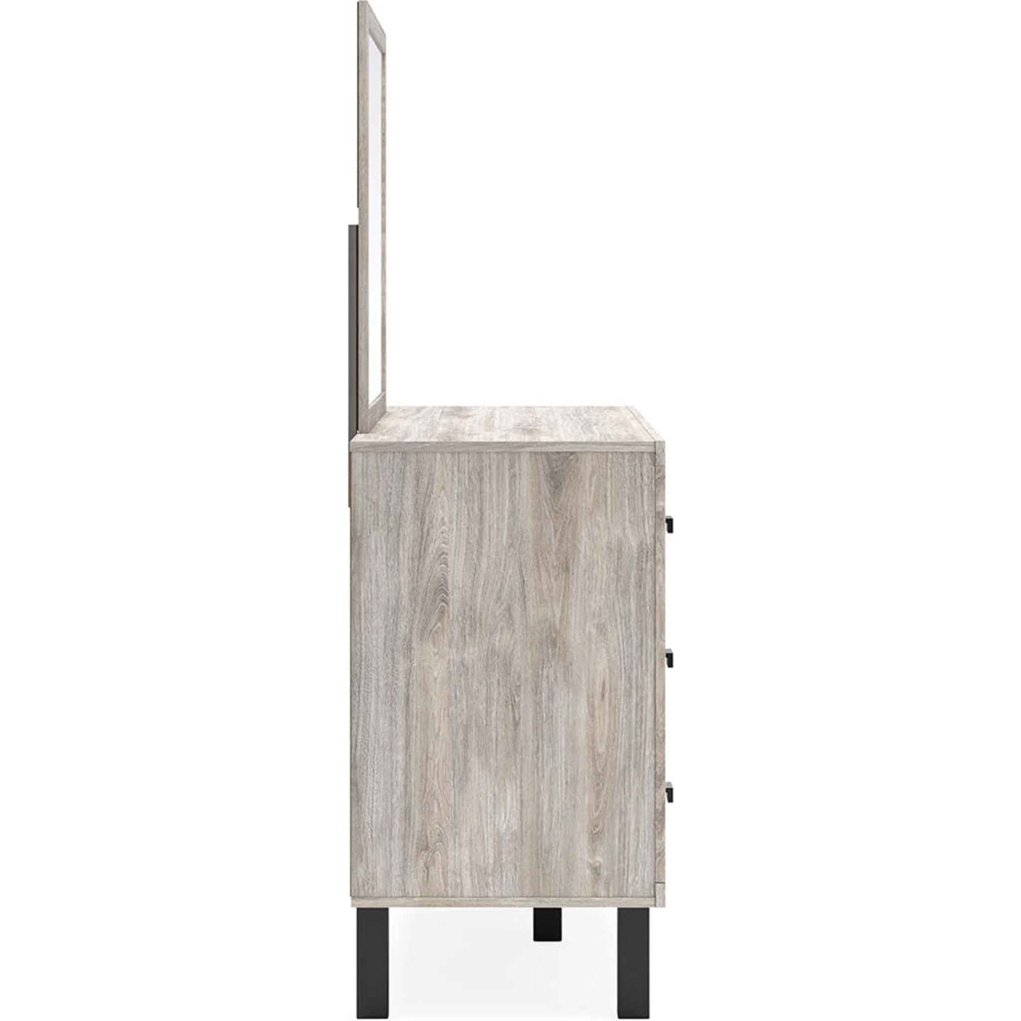 Vessalli Dresser and Mirror - Gray - Image 7