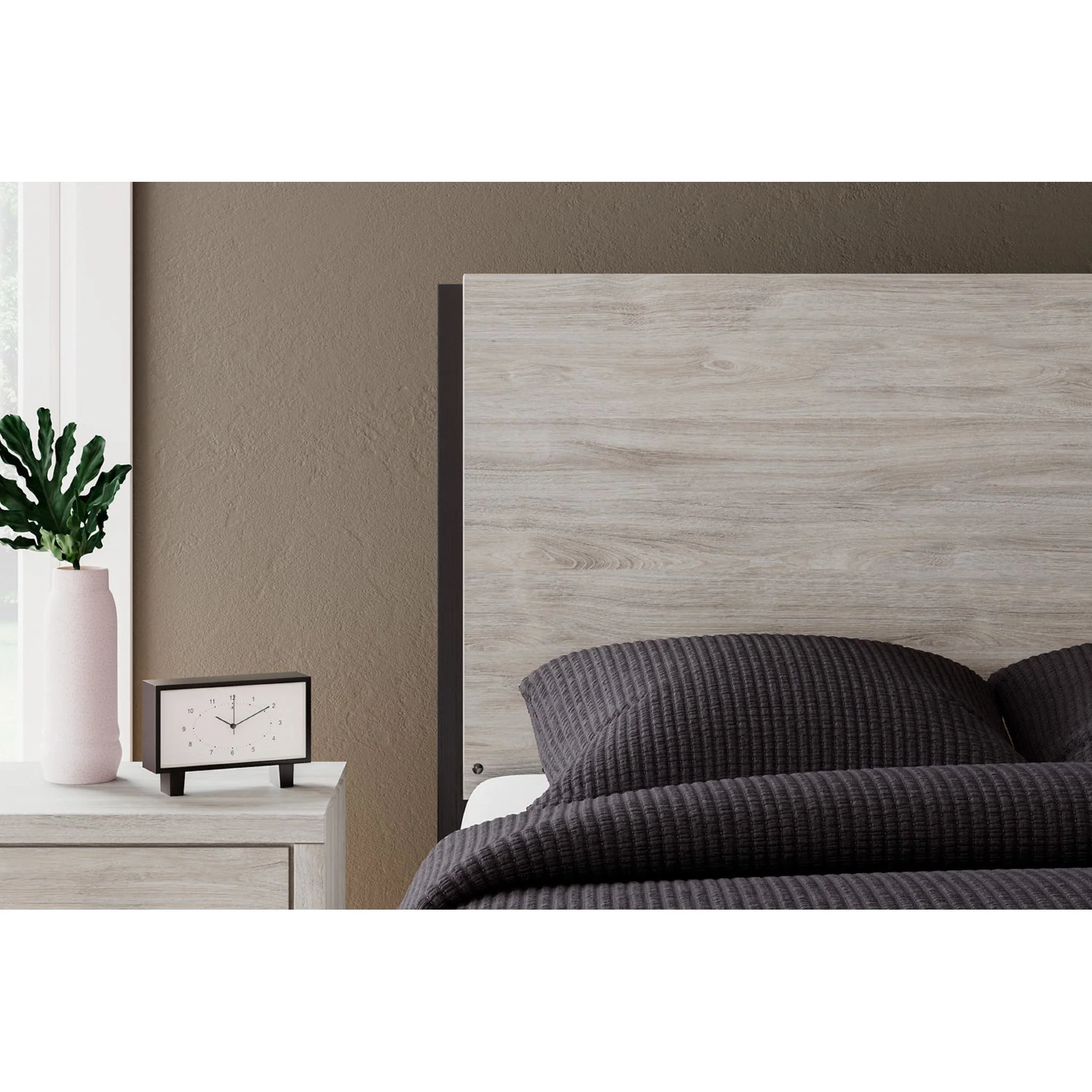 Vessalli Panel Headboard - Gray - Image 4