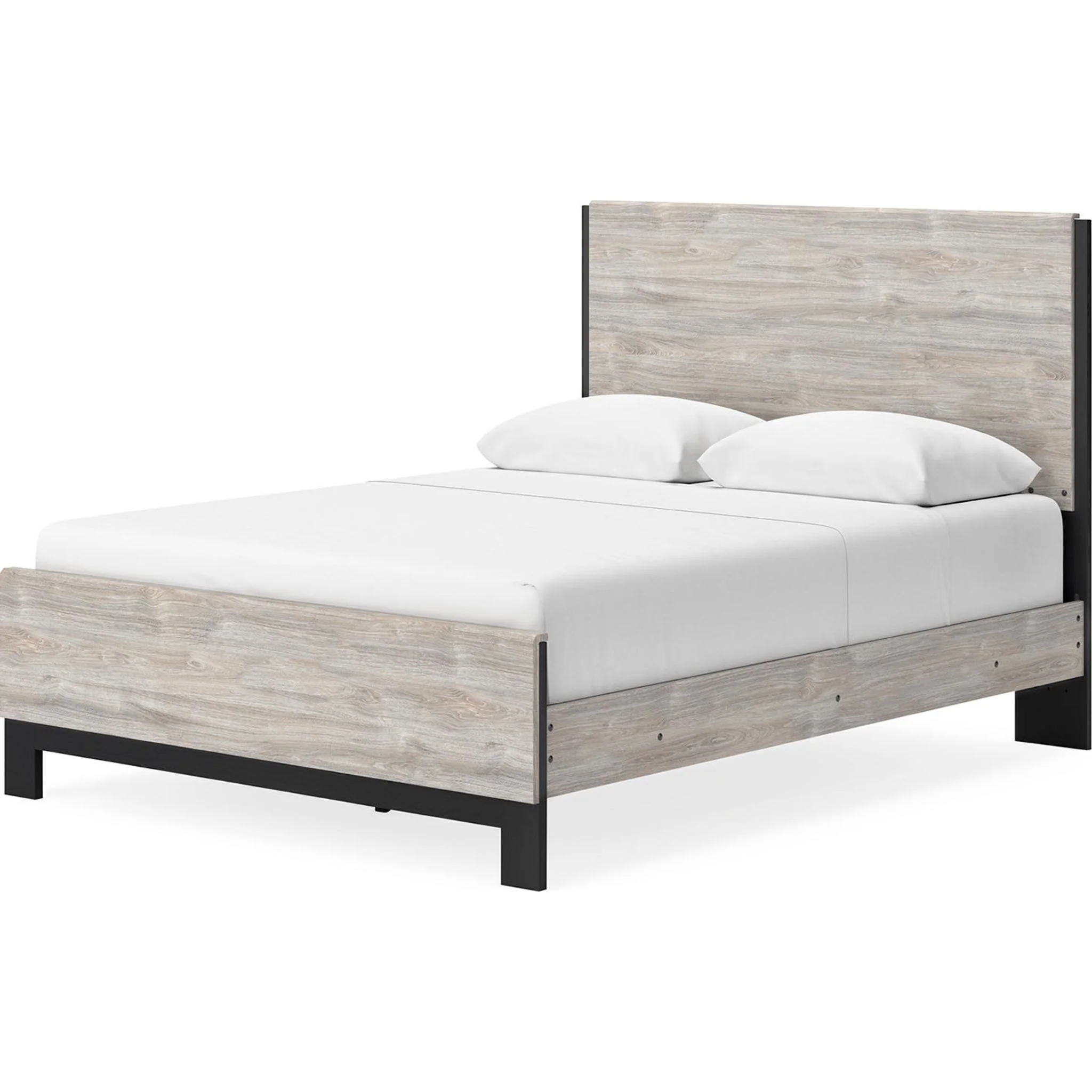 Vessalli Panel Bed - Gray - Image 2