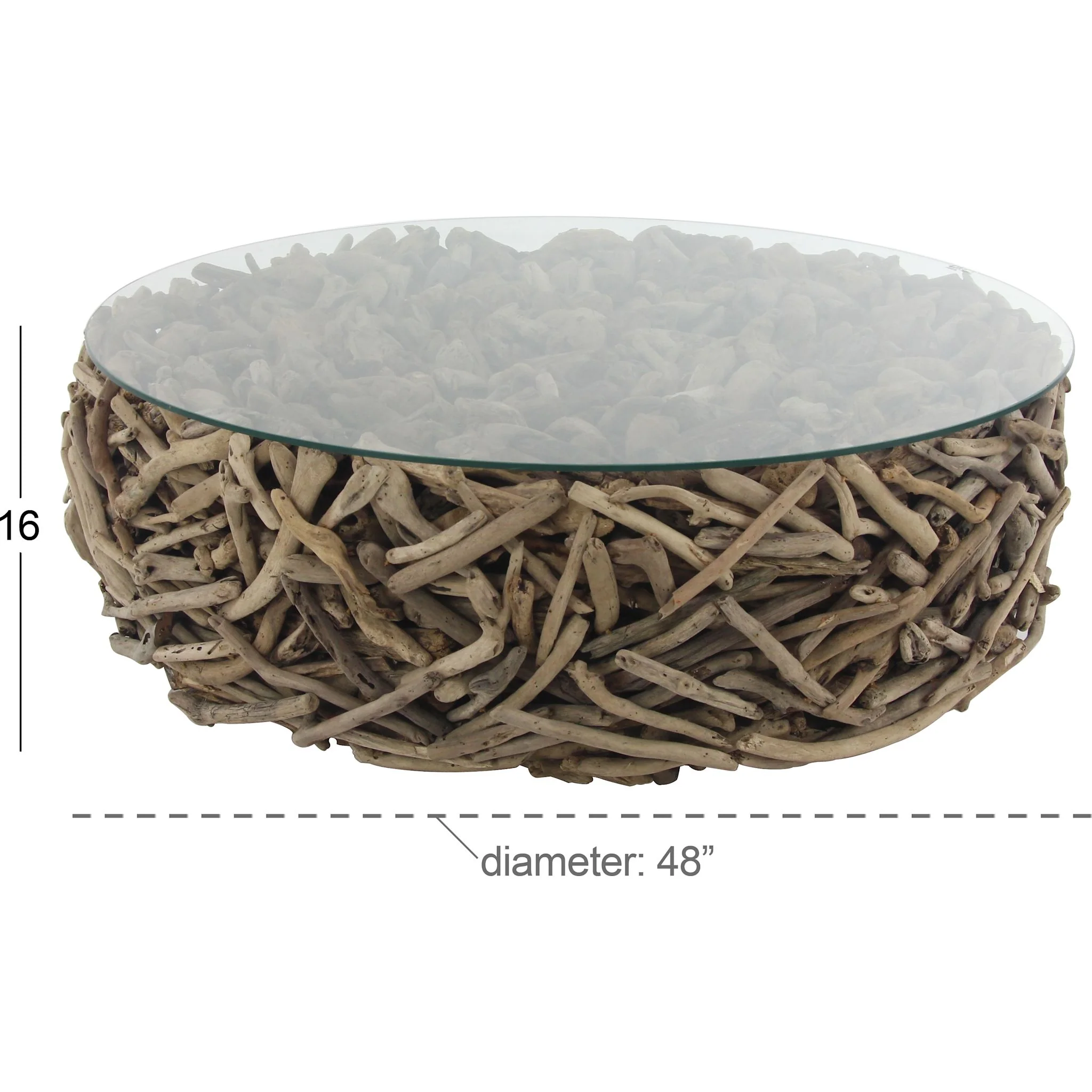 Victoria Coffee Table - Brown - Image 15