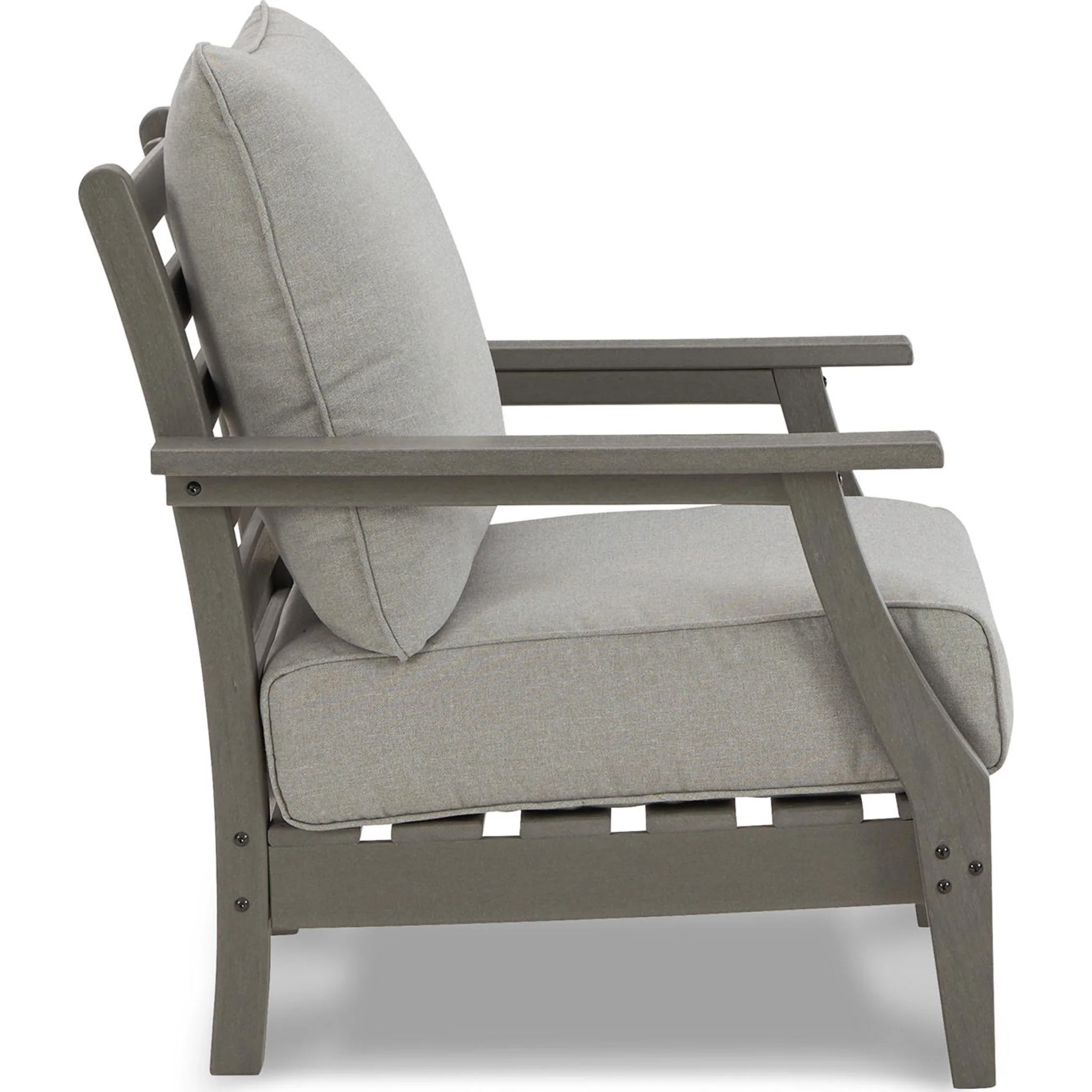 Visola 4 Piece Outdoor Seating - Gray - Image 13