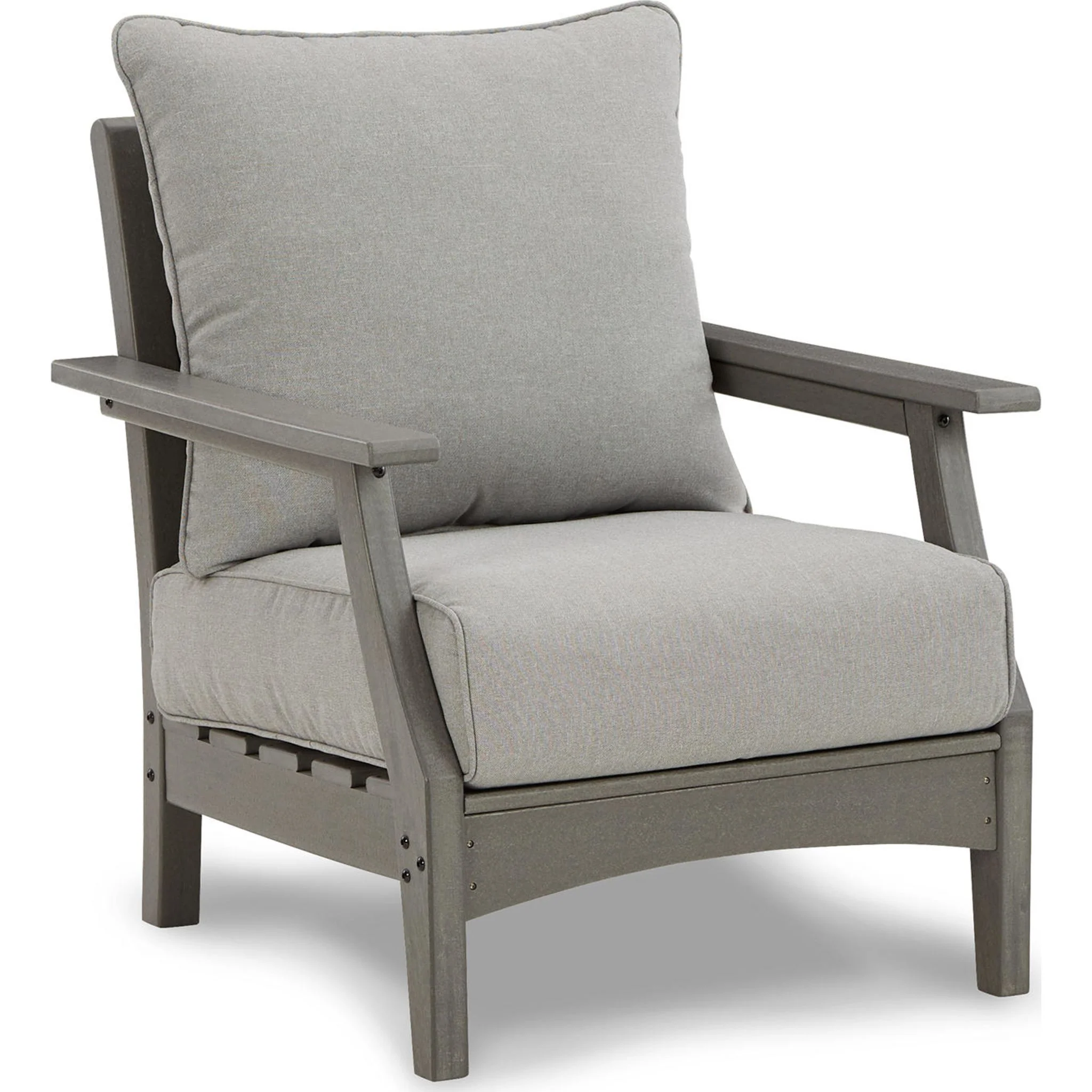 Visola 4 Piece Outdoor Seating - Gray - Image 10