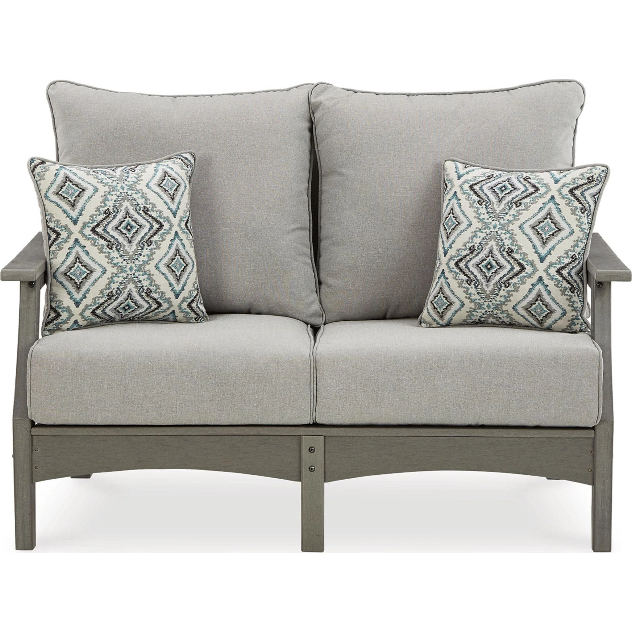 Visola 4 Piece Outdoor Seating - Gray - Image 18