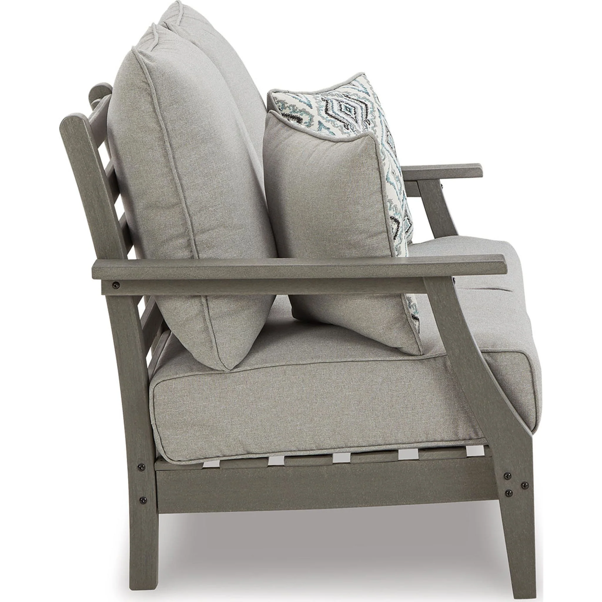 Visola 4 Piece Outdoor Seating - Gray - Image 19