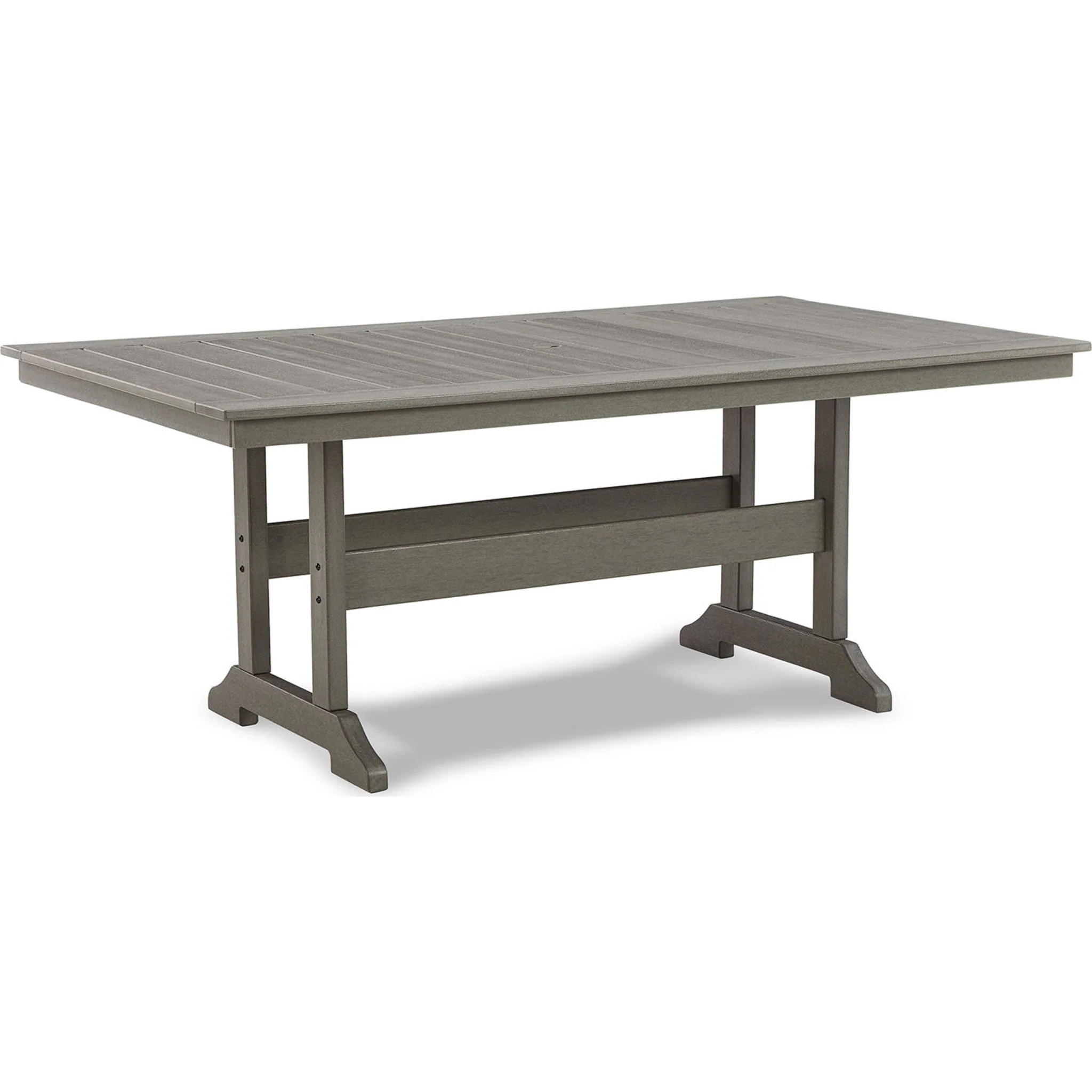 Visola Outdoor Rectangle Dining Table - Gray