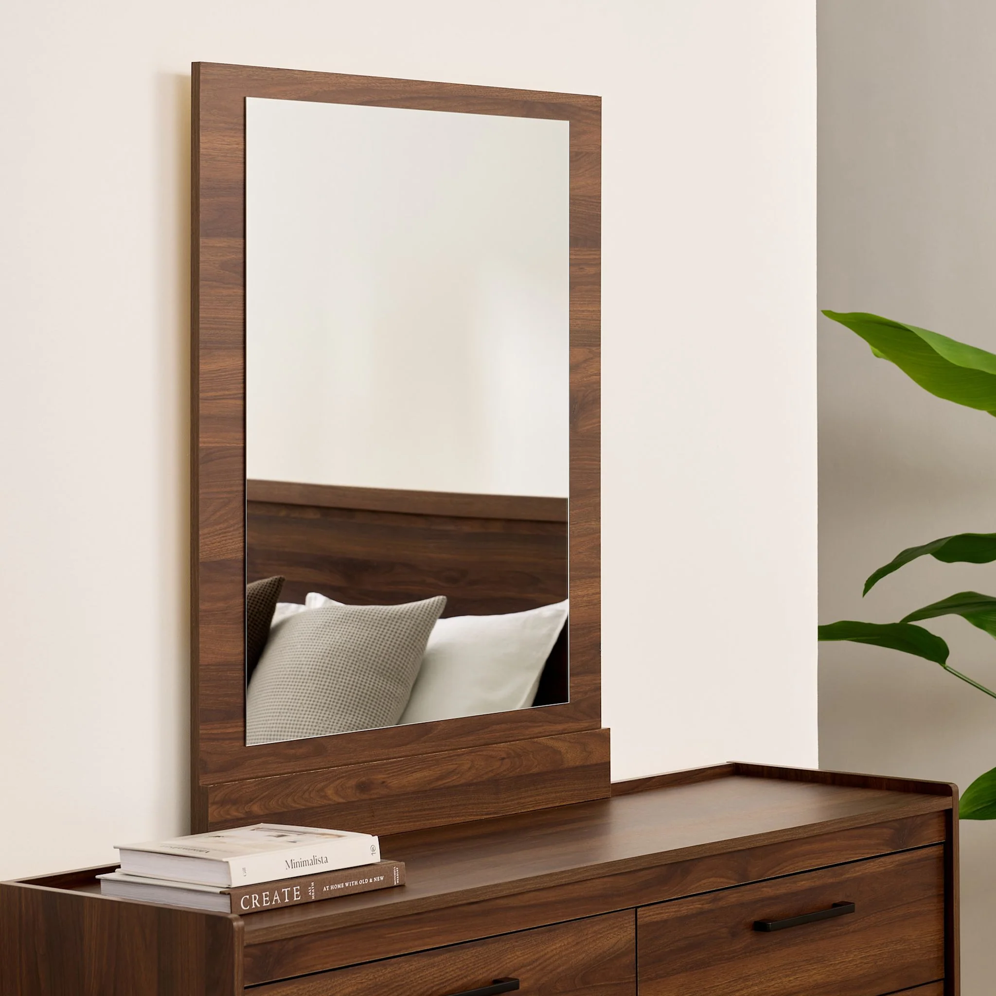 Walker Mirror - Walnut - Image 4