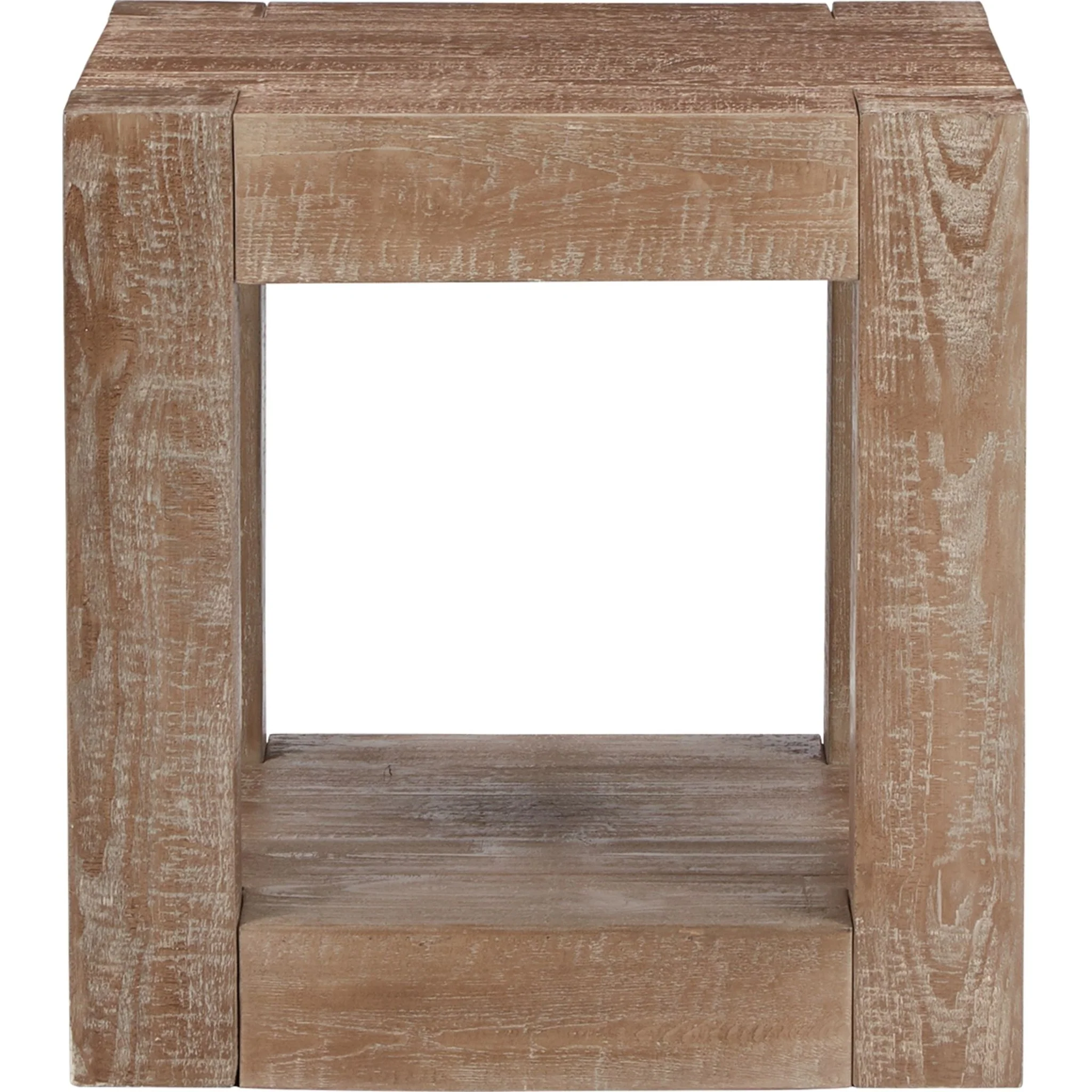 Waltleigh End Table - Distressed Brown - Image 3