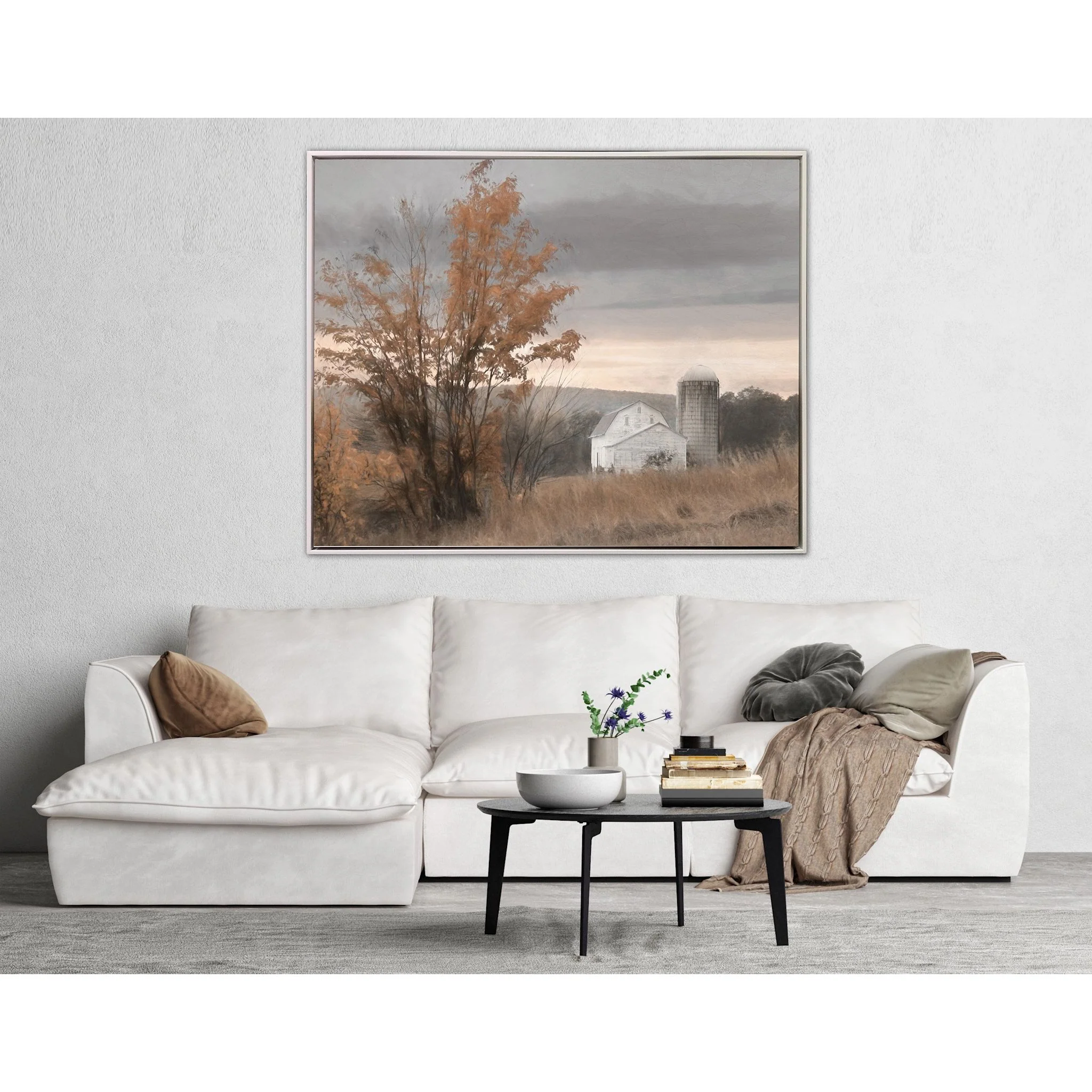 Watkins Glen Farm Wall Art 51.00" x 41.00" - Image 2
