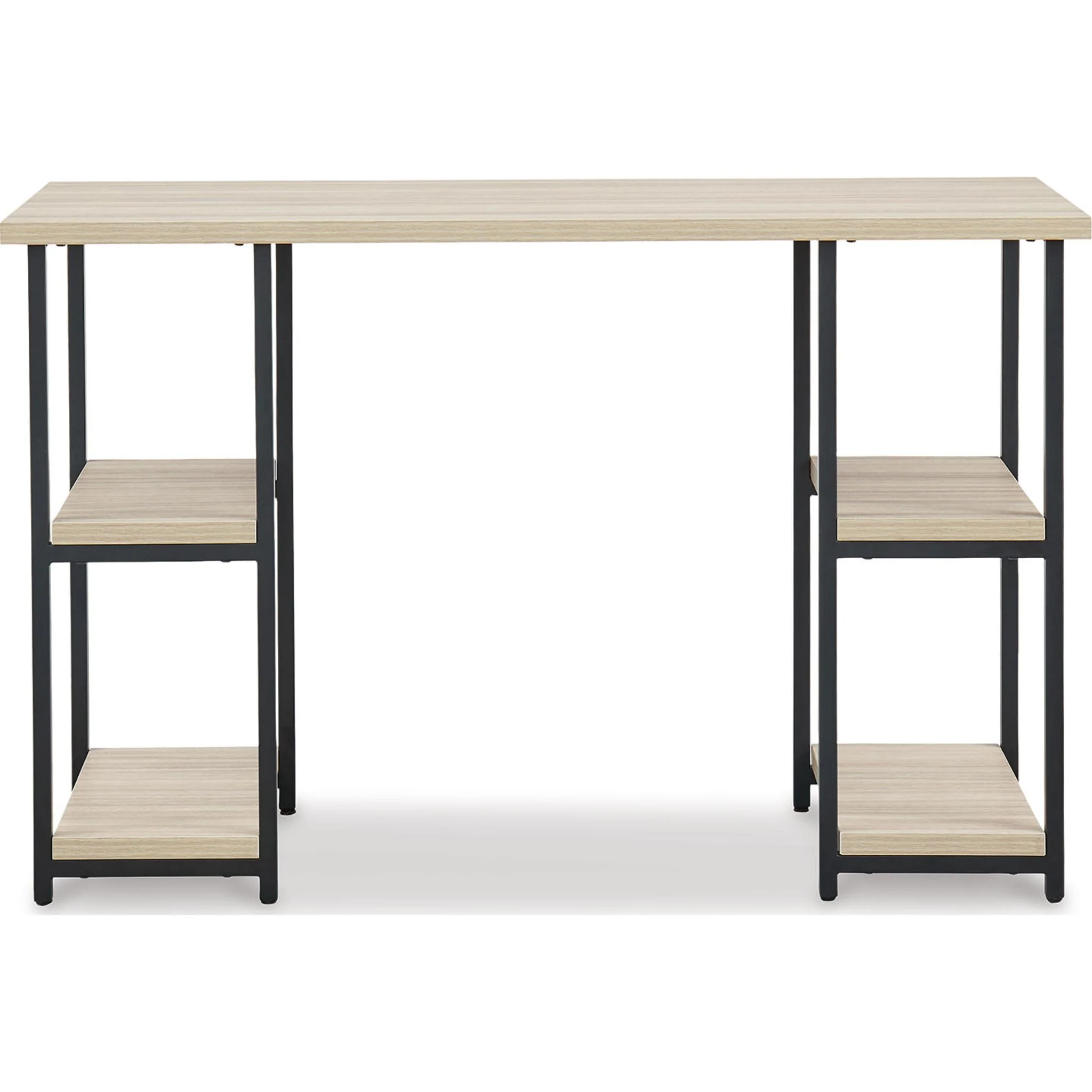 Waylowe Desk - Natural/Black - Image 5
