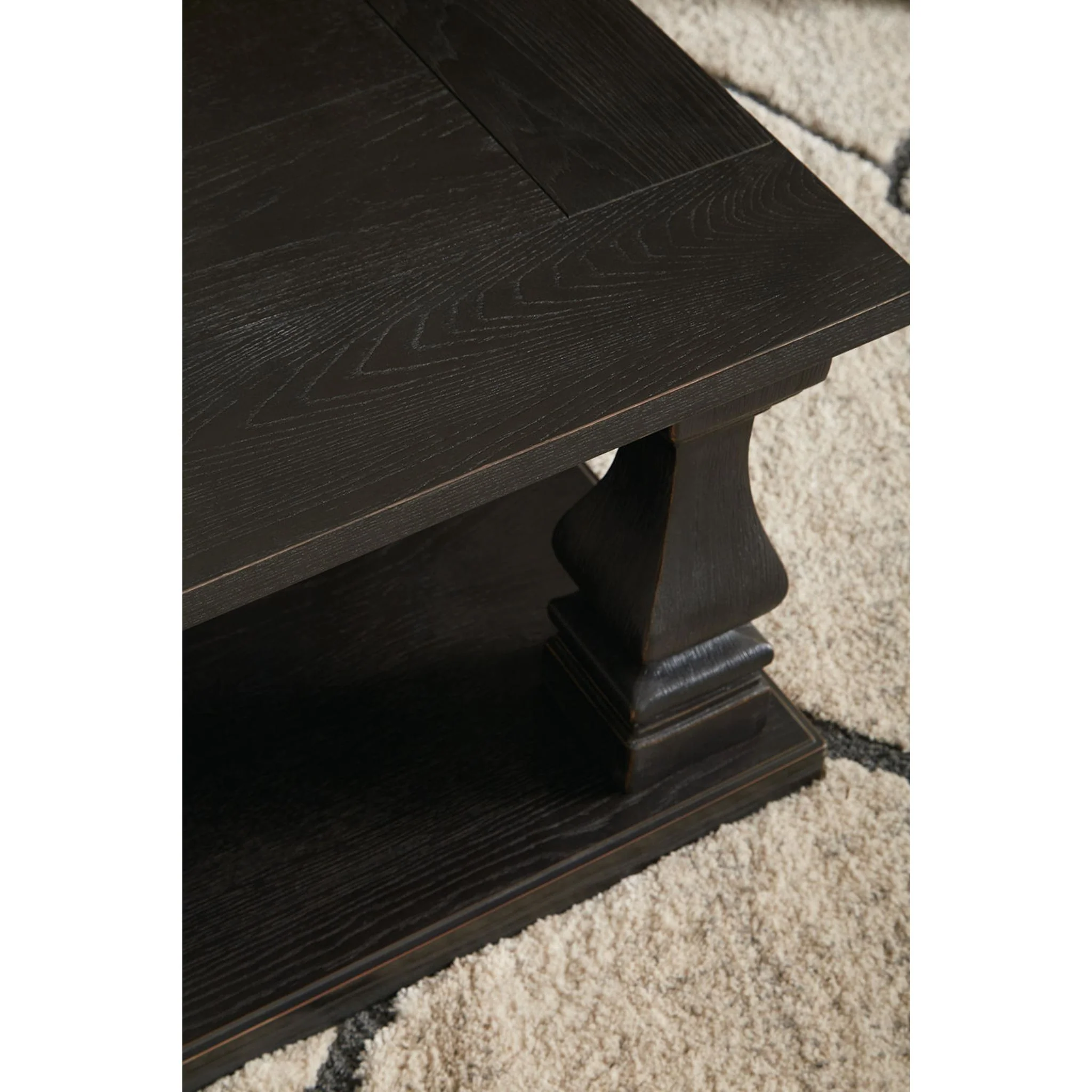 Wellturn Coffee Table - Black - Image 2