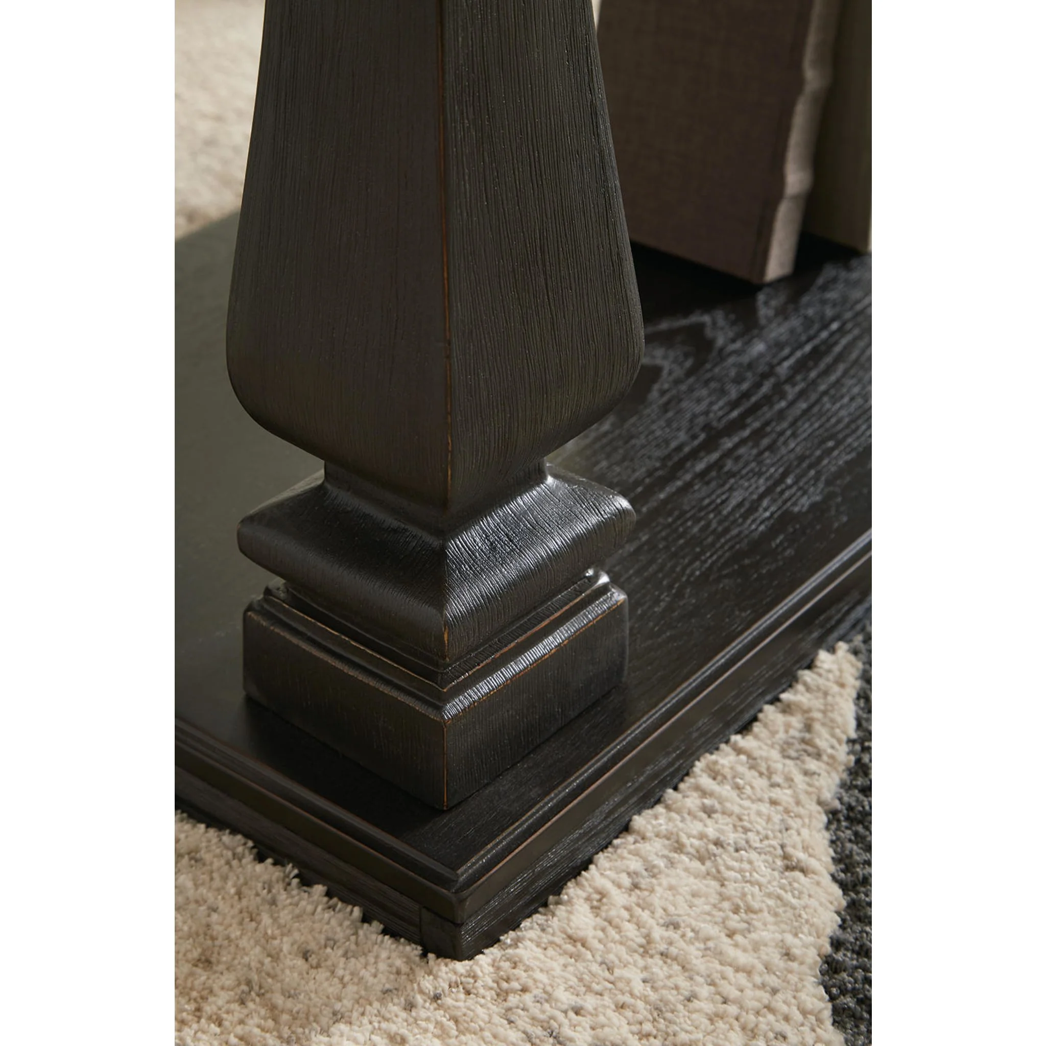 Wellturn Sofa Table - Black - Image 2