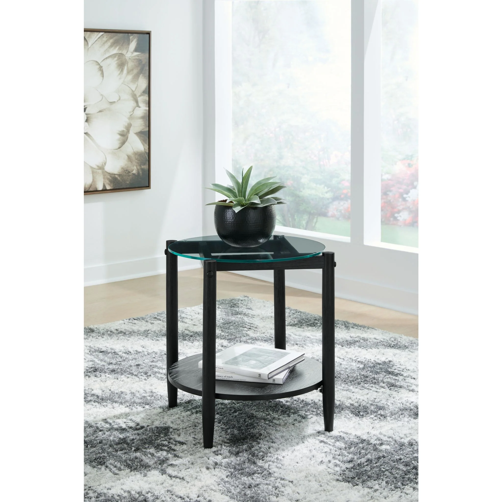 Westmoro End Table - Black - Image 2