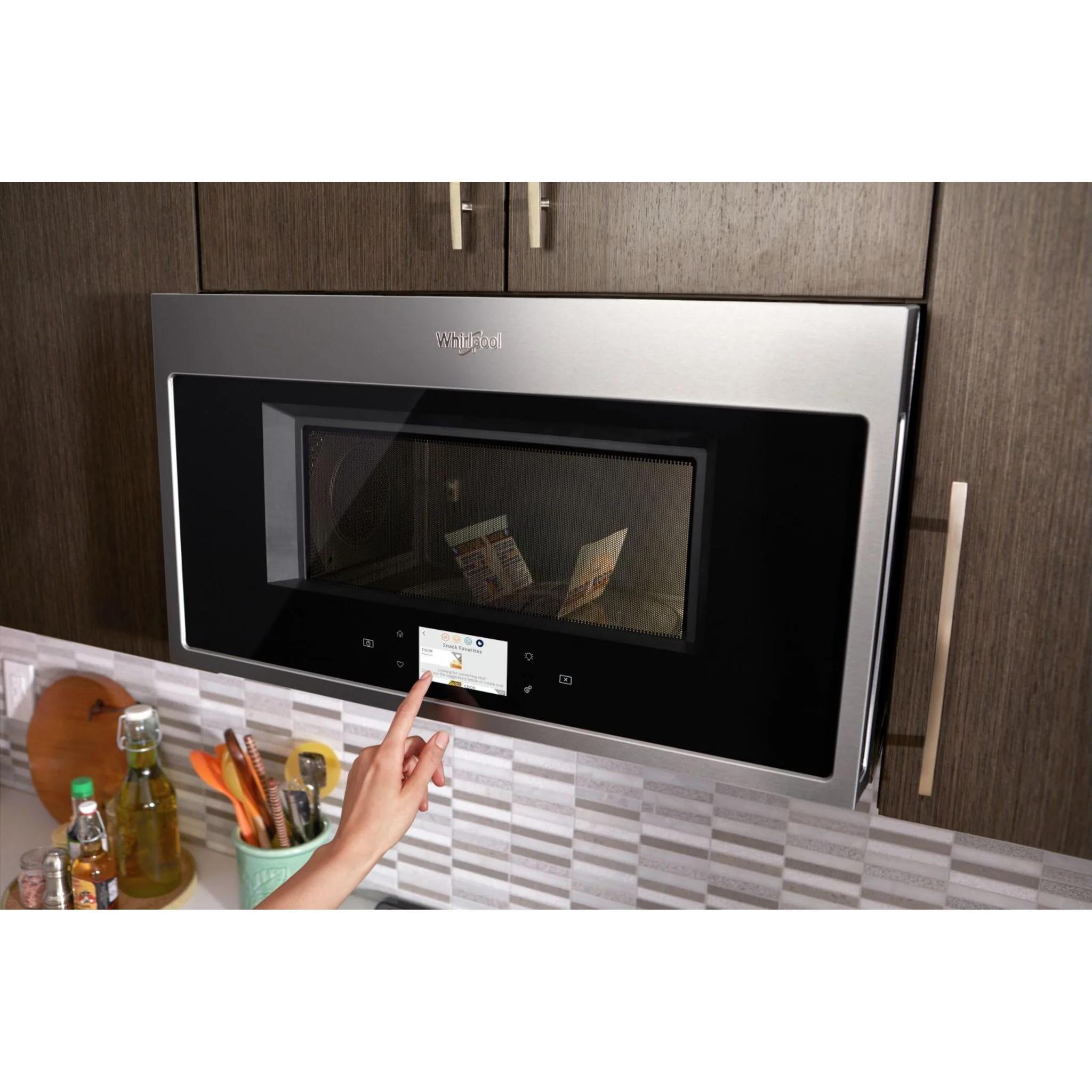 Whirlpool Smart 1.9 cu. ft. Over the Range Microwave with Multi-step cooking (YWMHA9019HV) - Image 4