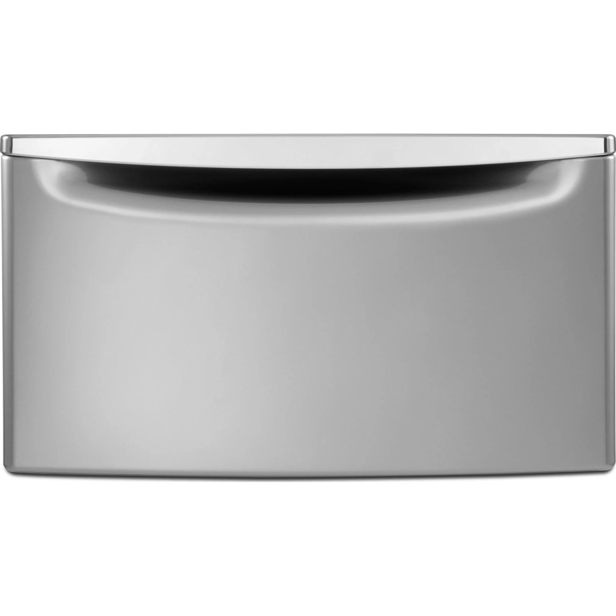 Whirlpool 15.5" (39.4 cm) Pedestal for Front Load Washer and Dryer with Storage -Chrome Shadow (XHPC155YC)