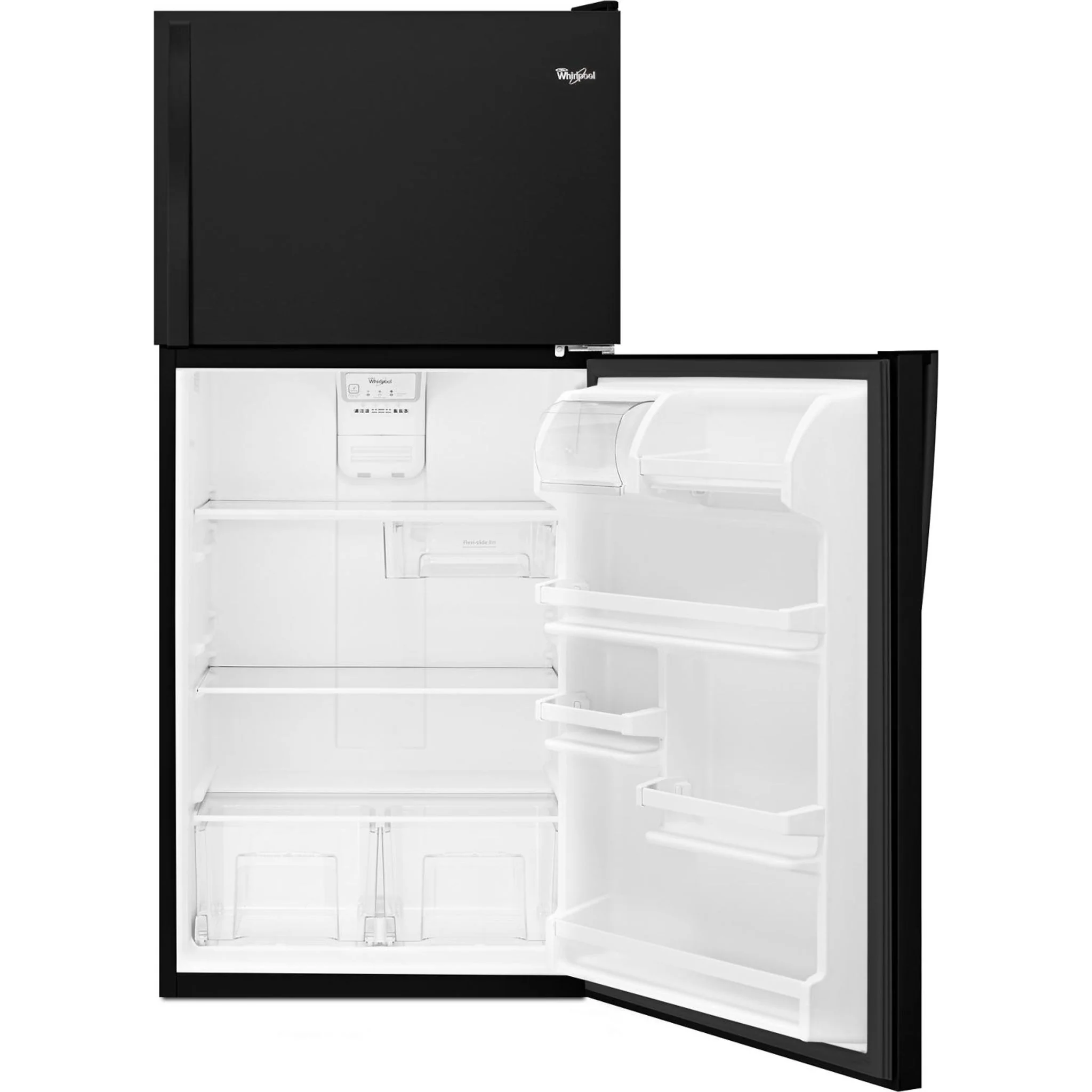 Whirlpool 30" Wide Top-Freezer Refrigerator with Flexi-Slide Bin - Black (WRT318FZDB) - Image 23